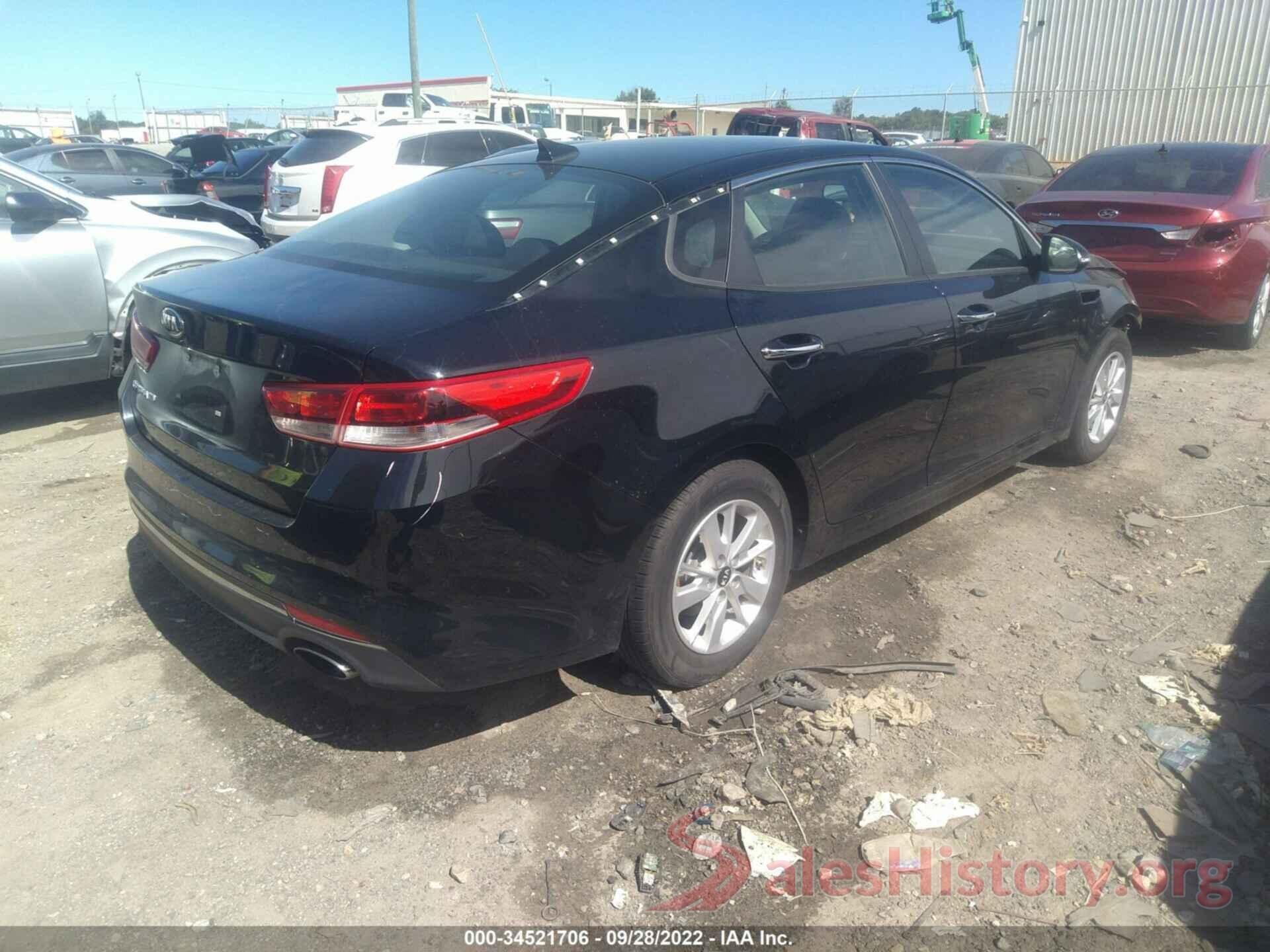 5XXGT4L37JG213529 2018 KIA OPTIMA