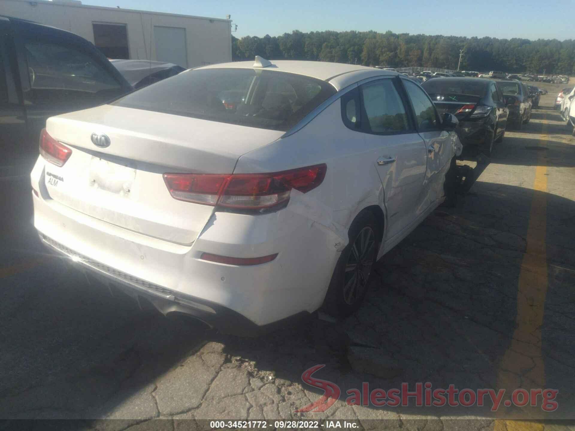 5XXGT4L30KG347705 2019 KIA OPTIMA