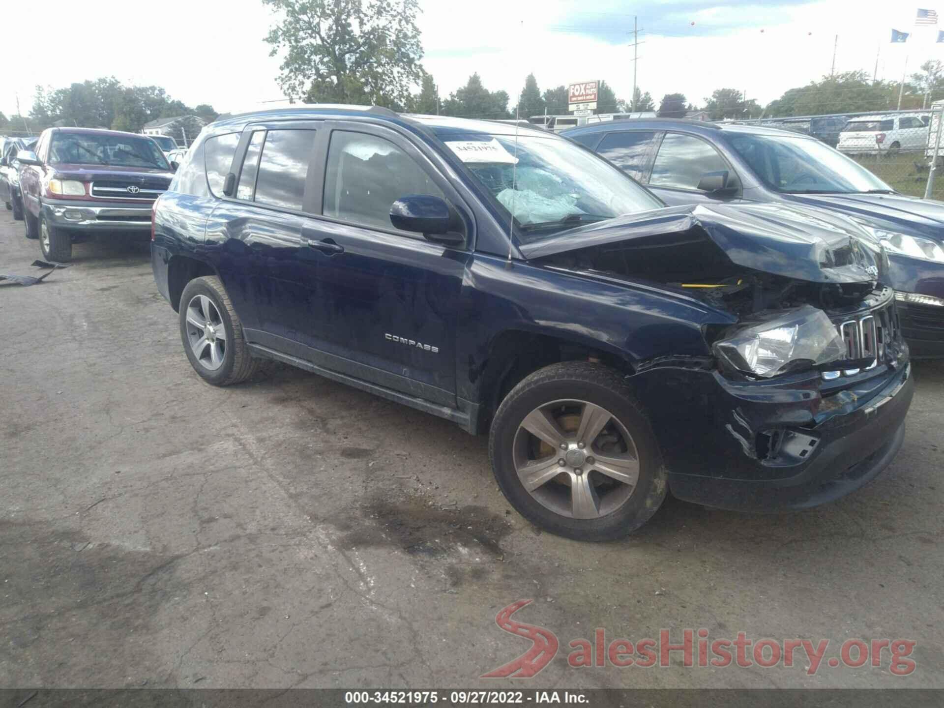 1C4NJCEB0HD186108 2017 JEEP COMPASS