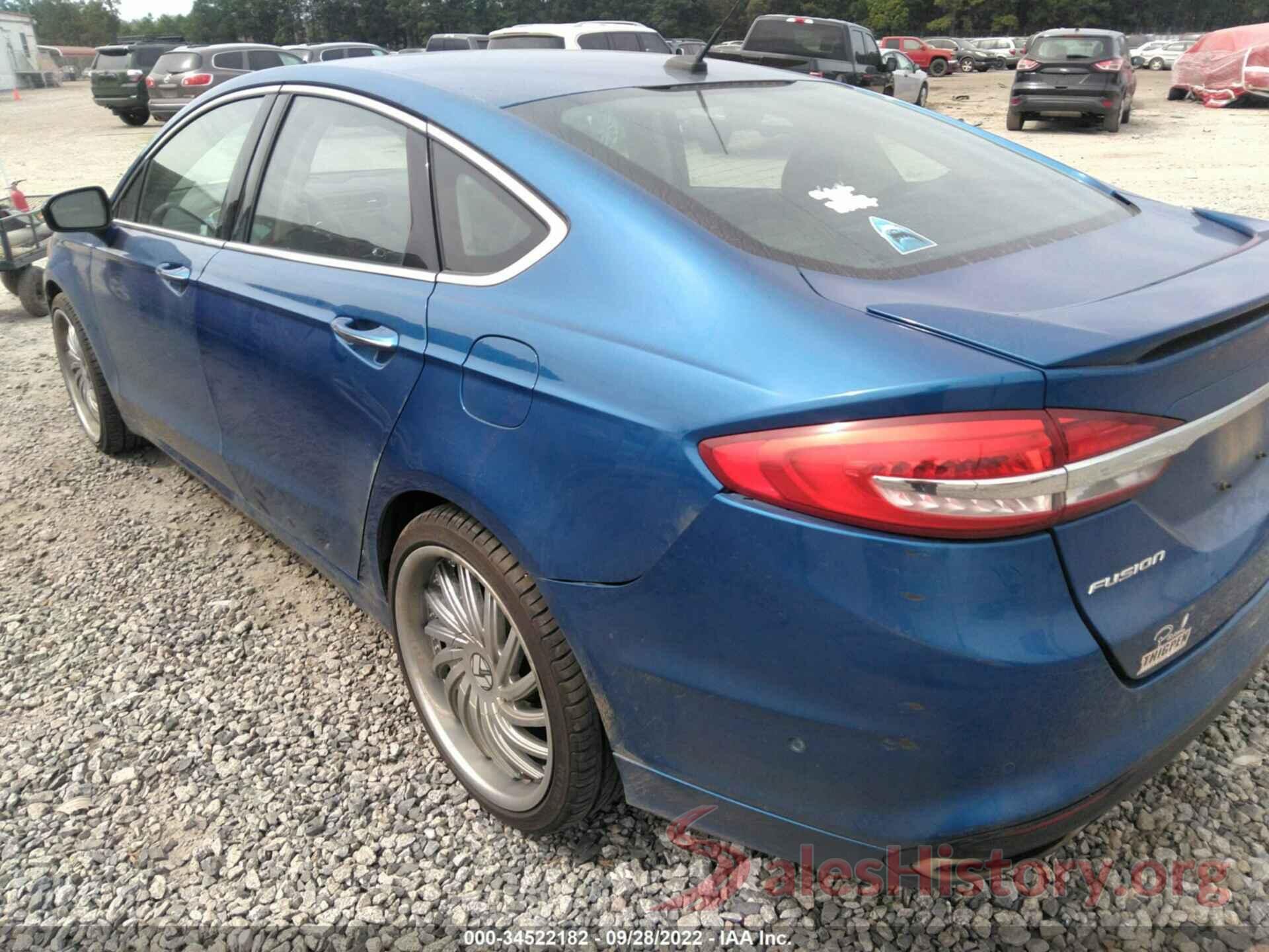 3FA6P0K98HR211191 2017 FORD FUSION