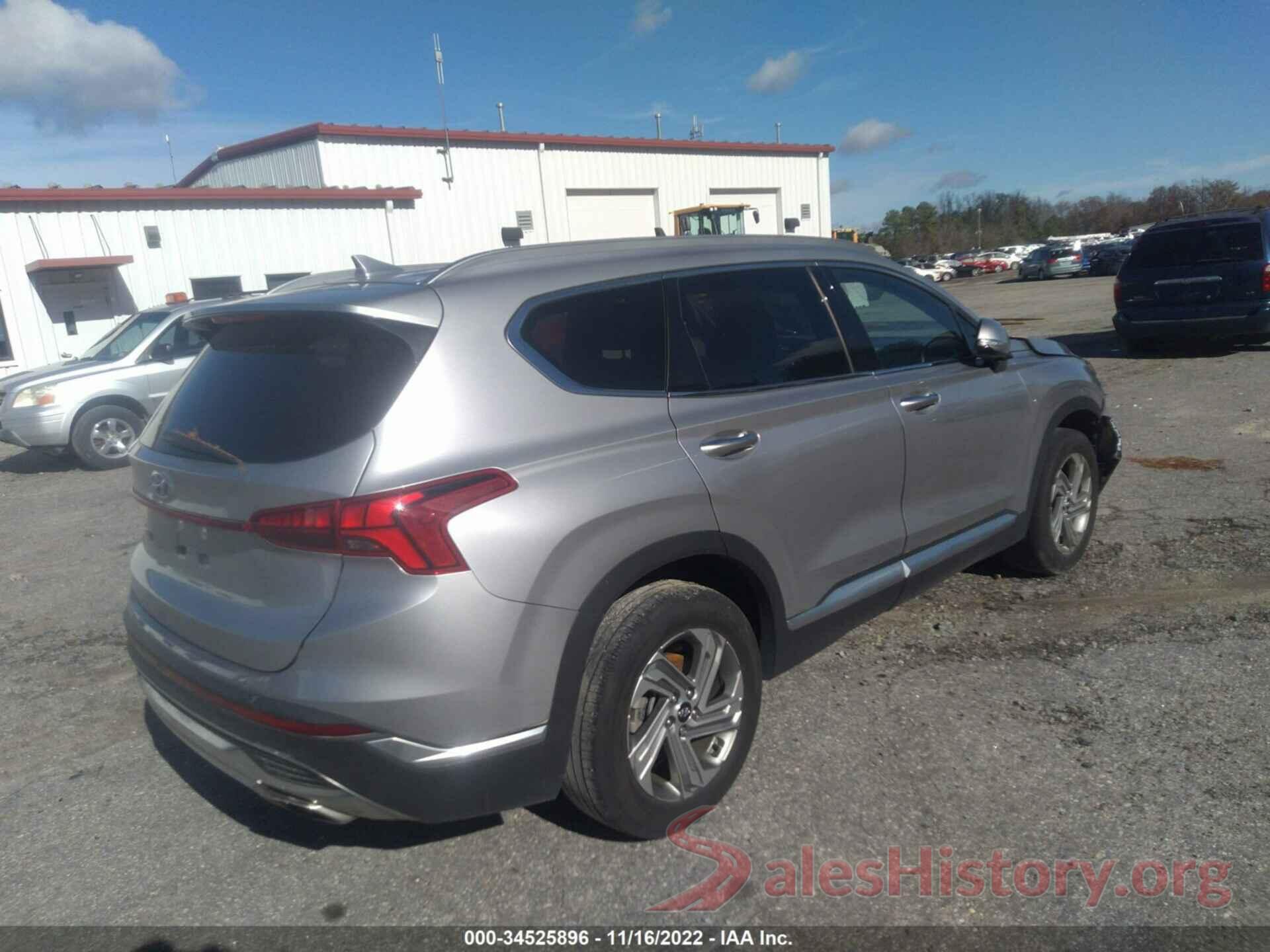 5NMS64AJ4MH332146 2021 HYUNDAI SANTA FE