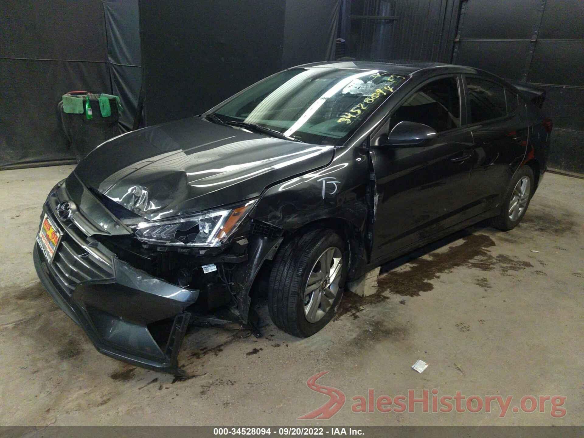 5NPD84LF0LH622767 2020 HYUNDAI ELANTRA