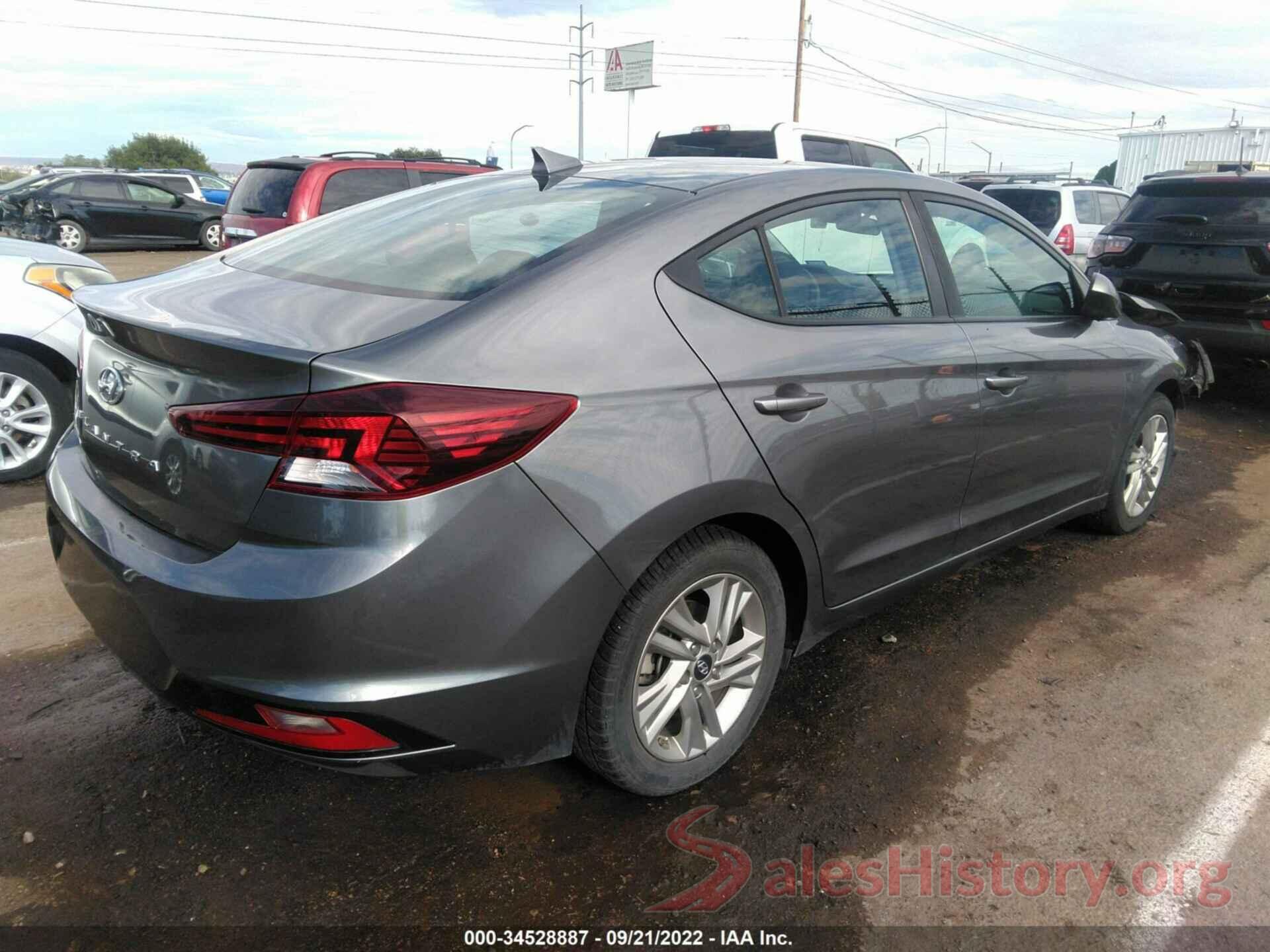 5NPD84LF6LH509826 2020 HYUNDAI ELANTRA