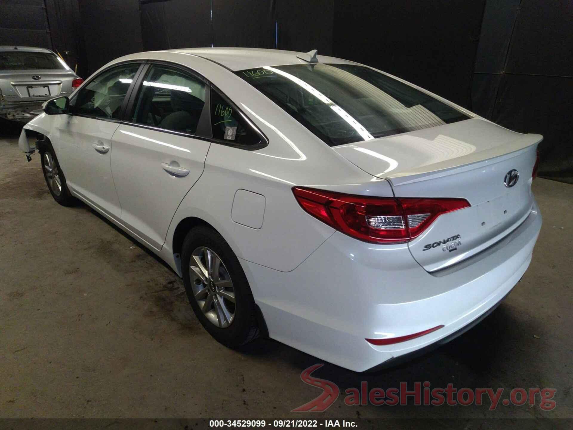 5NPE24AF0HH593464 2017 HYUNDAI SONATA