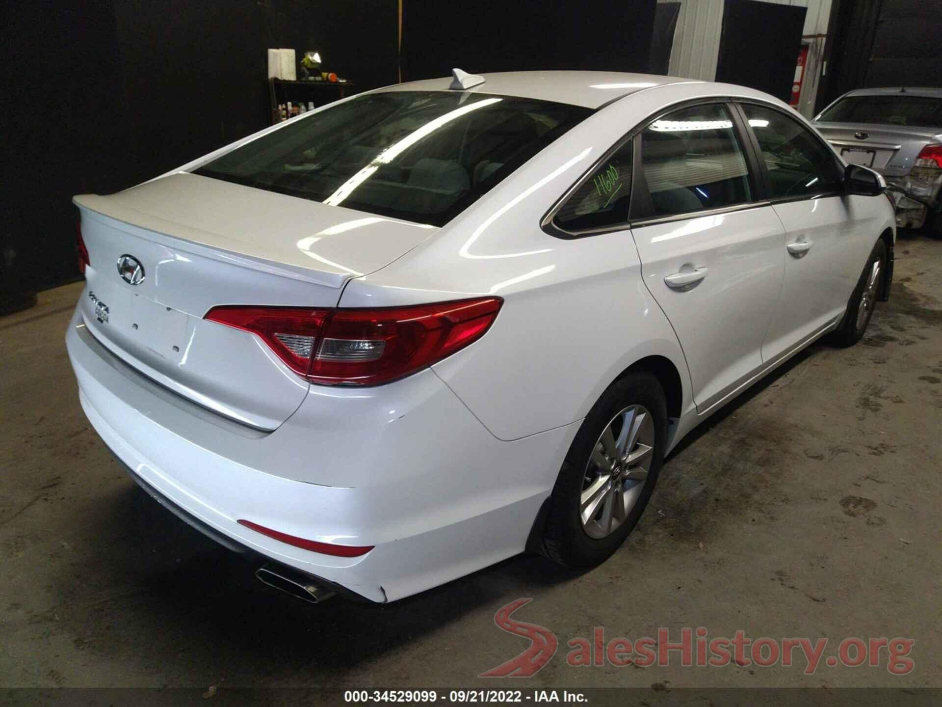 5NPE24AF0HH593464 2017 HYUNDAI SONATA