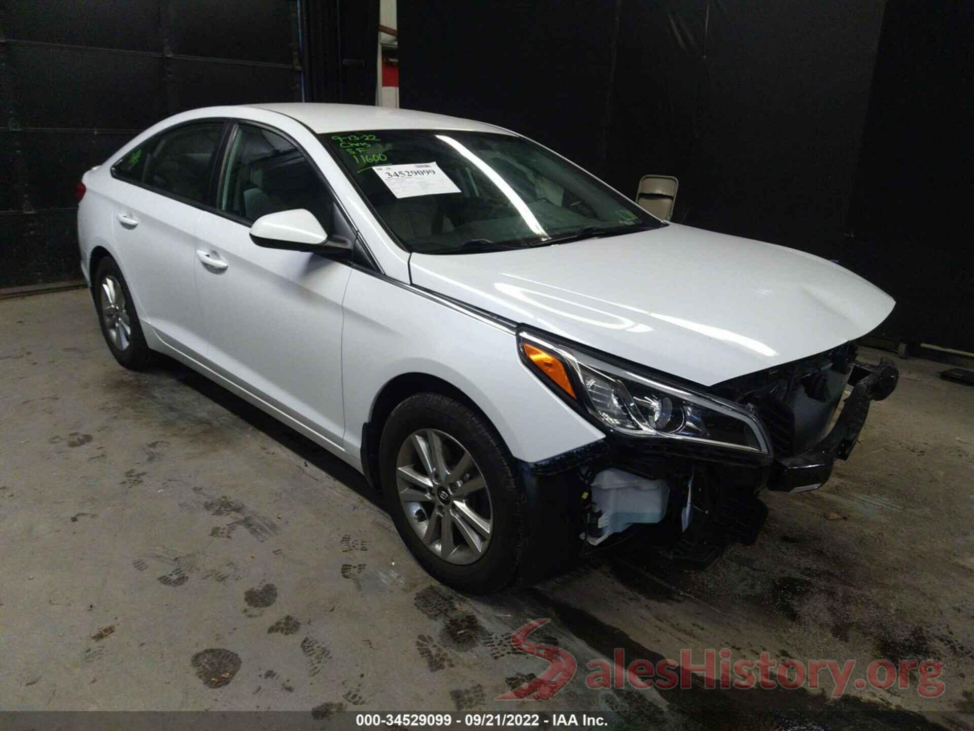 5NPE24AF0HH593464 2017 HYUNDAI SONATA