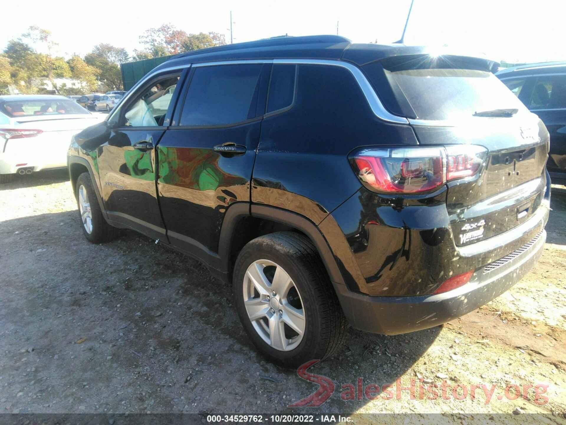 3C4NJDBB1NT121610 2022 JEEP COMPASS