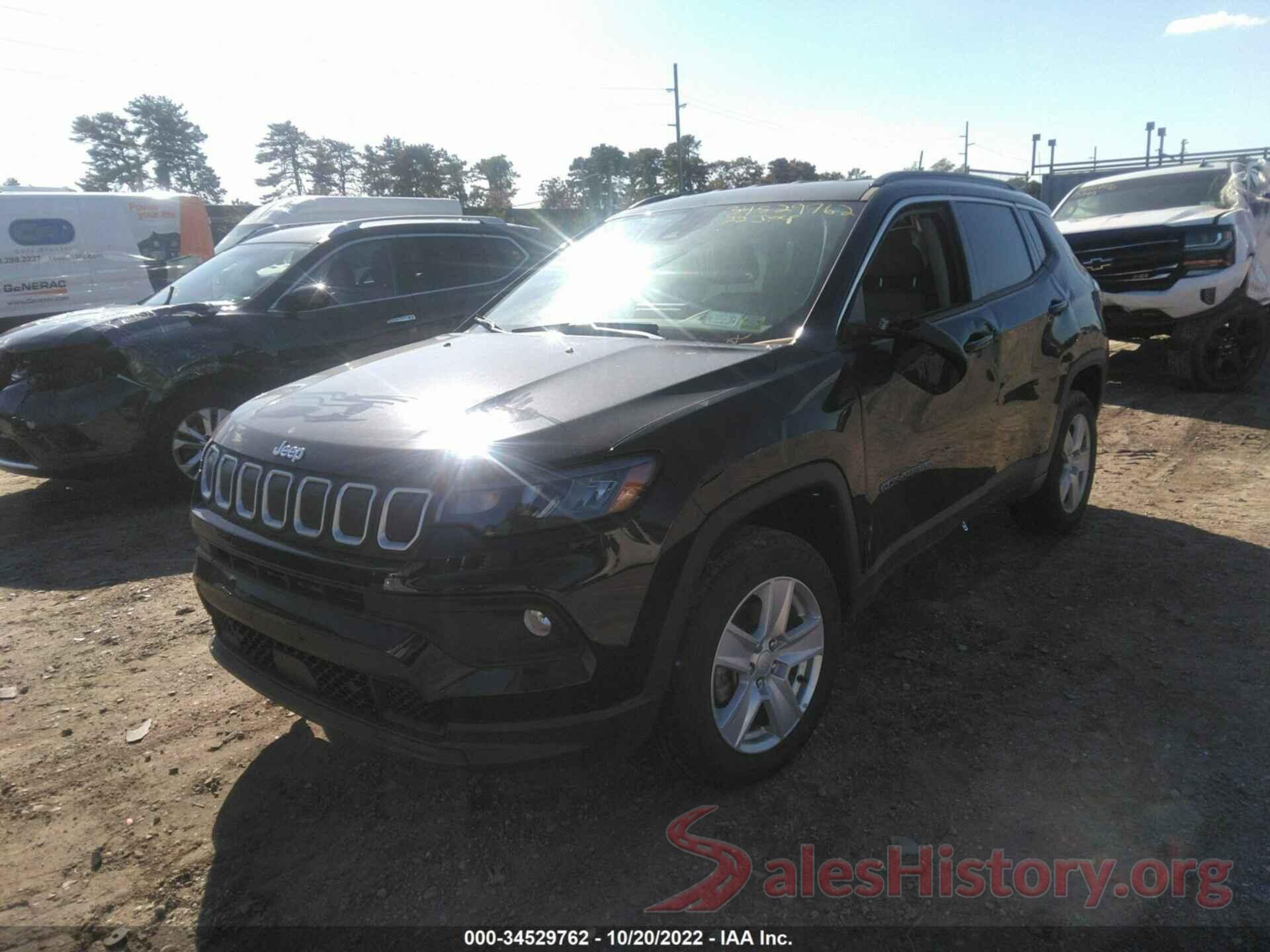 3C4NJDBB1NT121610 2022 JEEP COMPASS