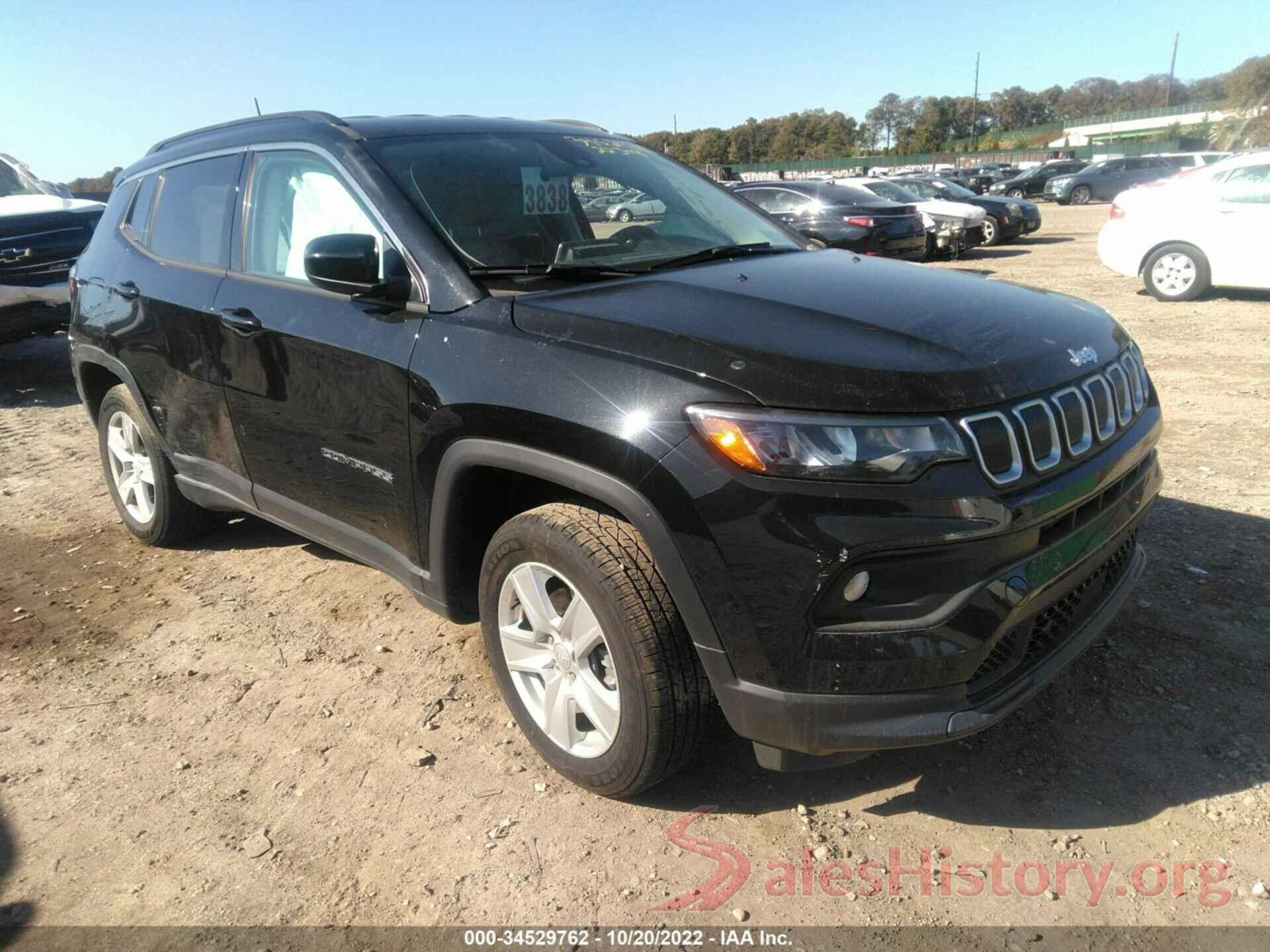 3C4NJDBB1NT121610 2022 JEEP COMPASS