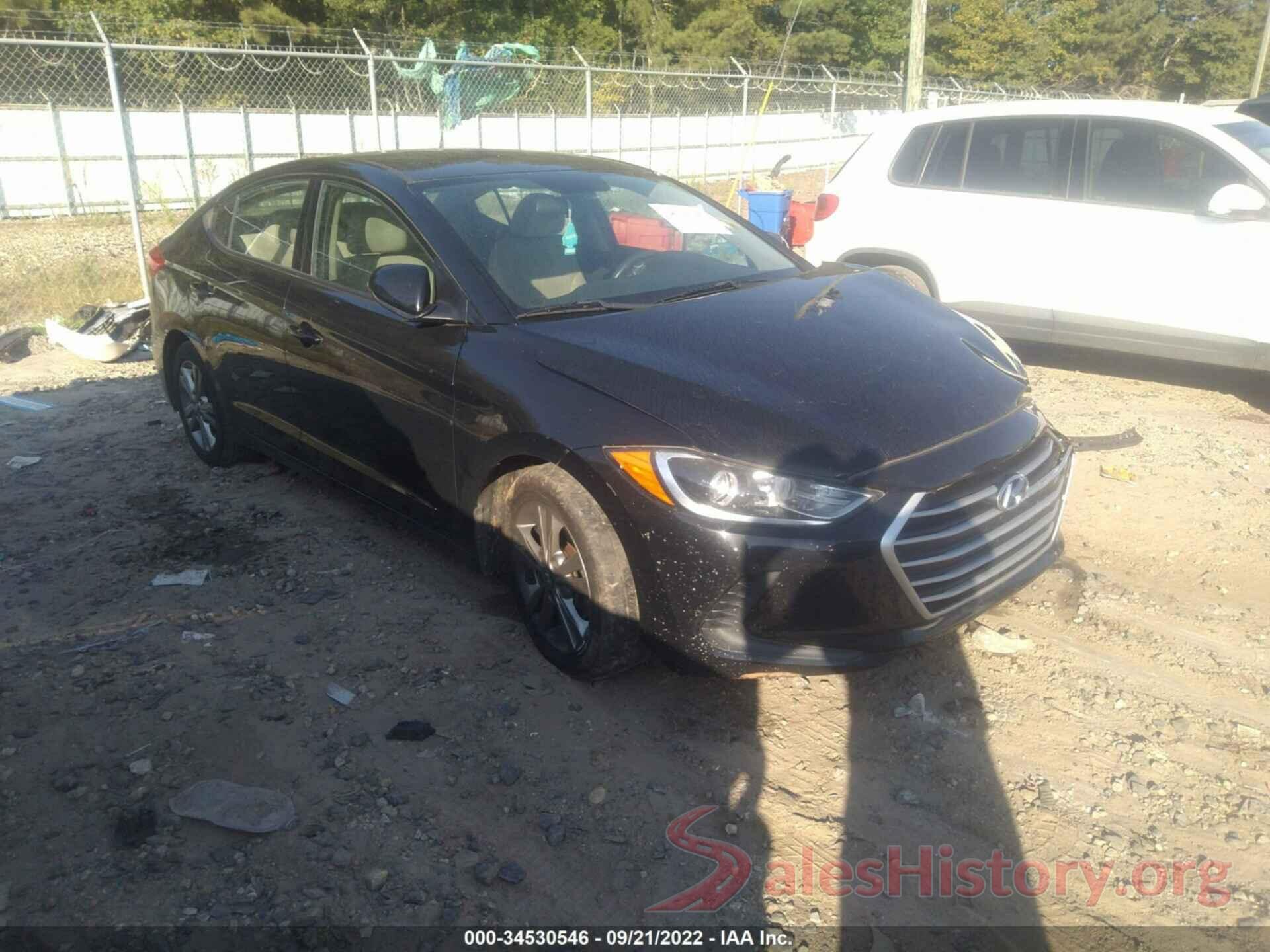 5NPD84LF5HH145387 2017 HYUNDAI ELANTRA