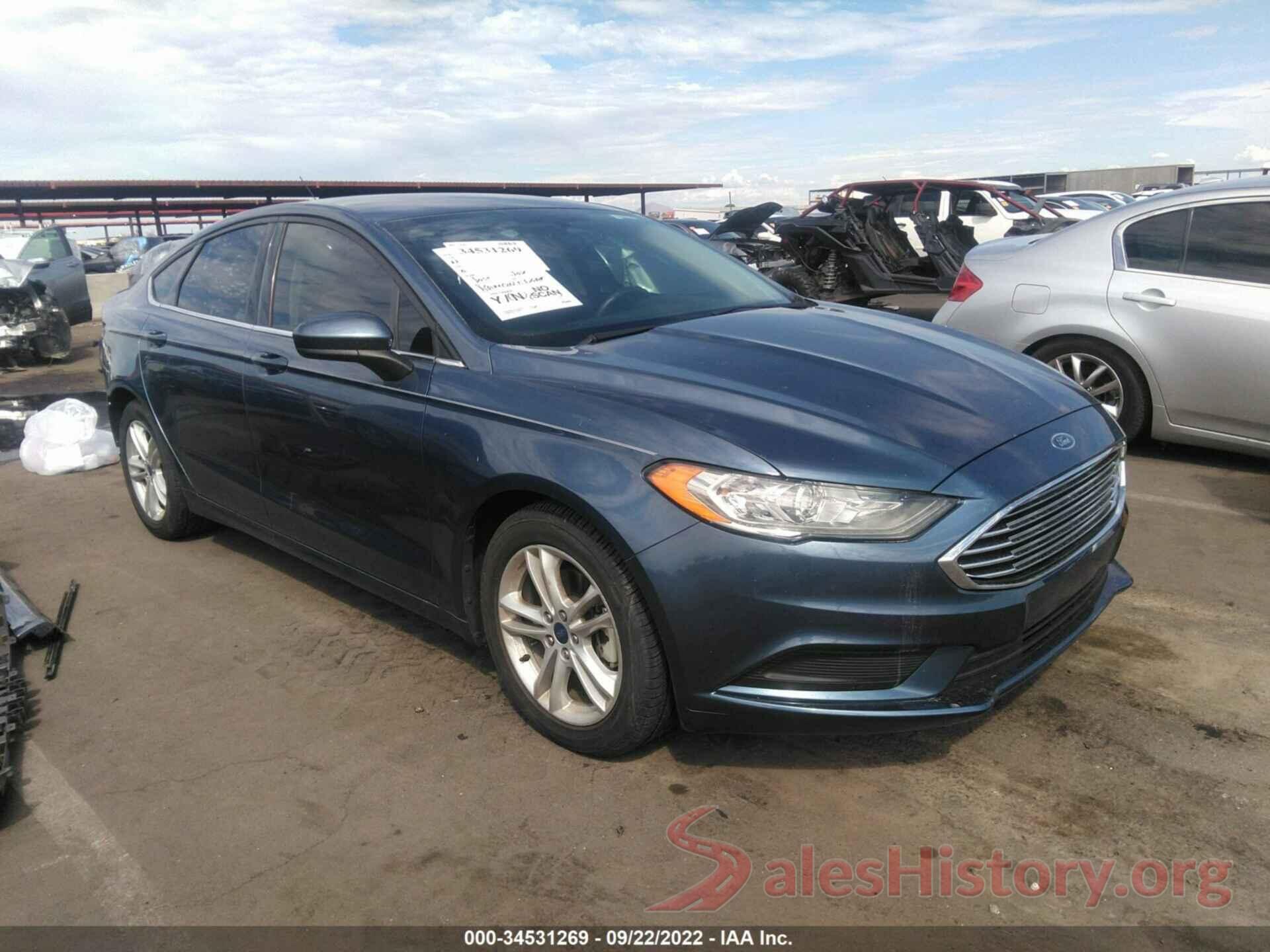 3FA6P0HD7JR204833 2018 FORD FUSION