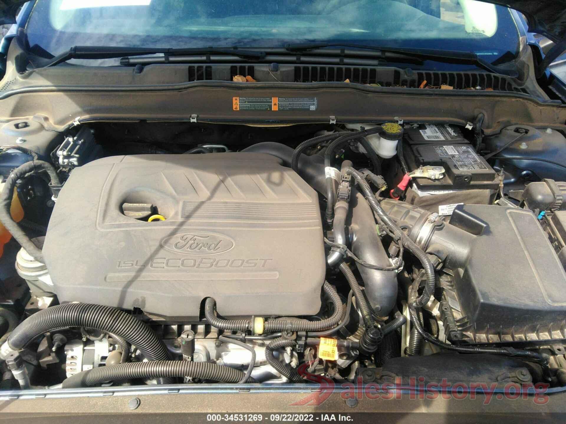 3FA6P0HD7JR204833 2018 FORD FUSION