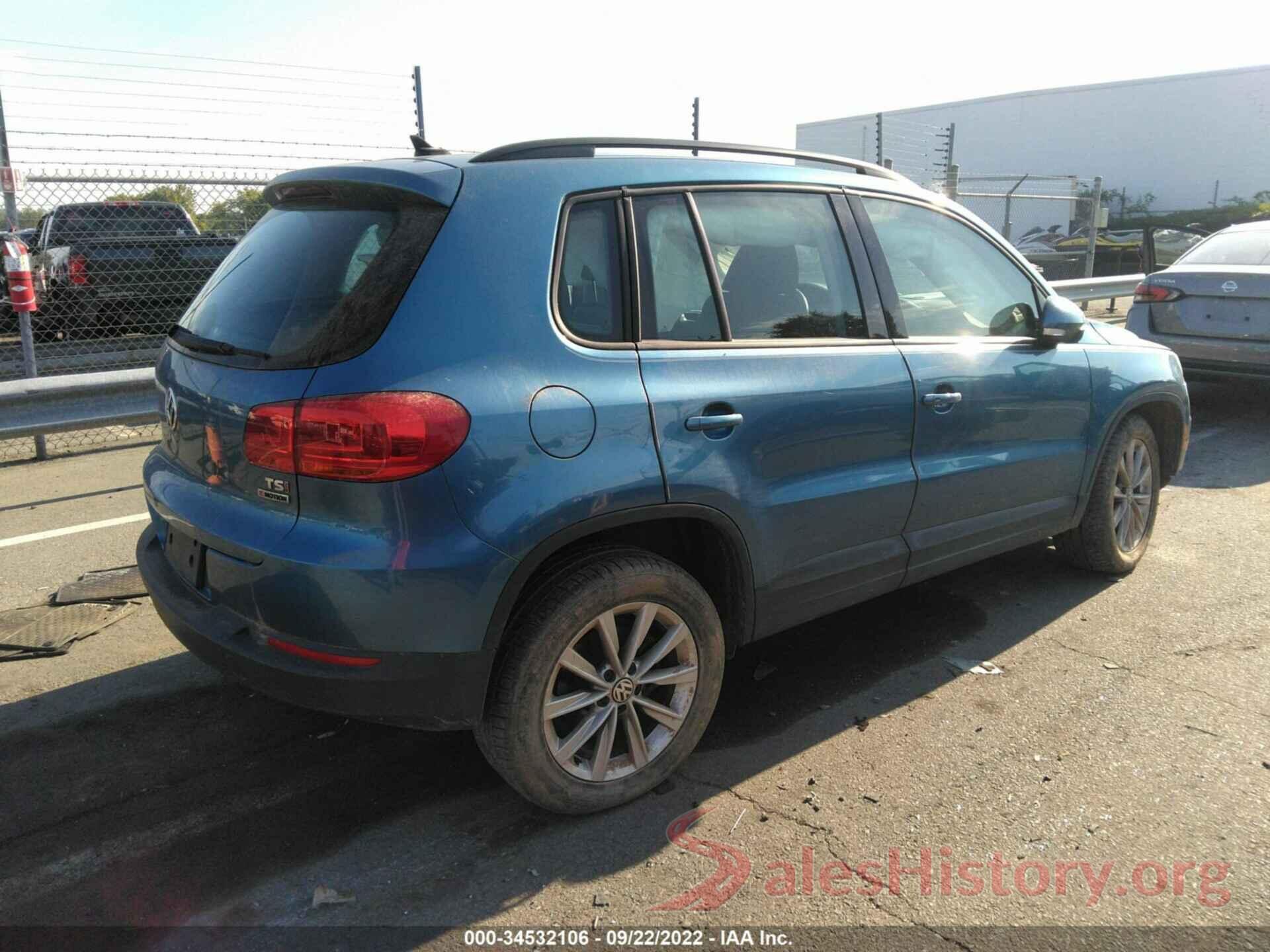 WVGBV7AX4HK045789 2017 VOLKSWAGEN TIGUAN