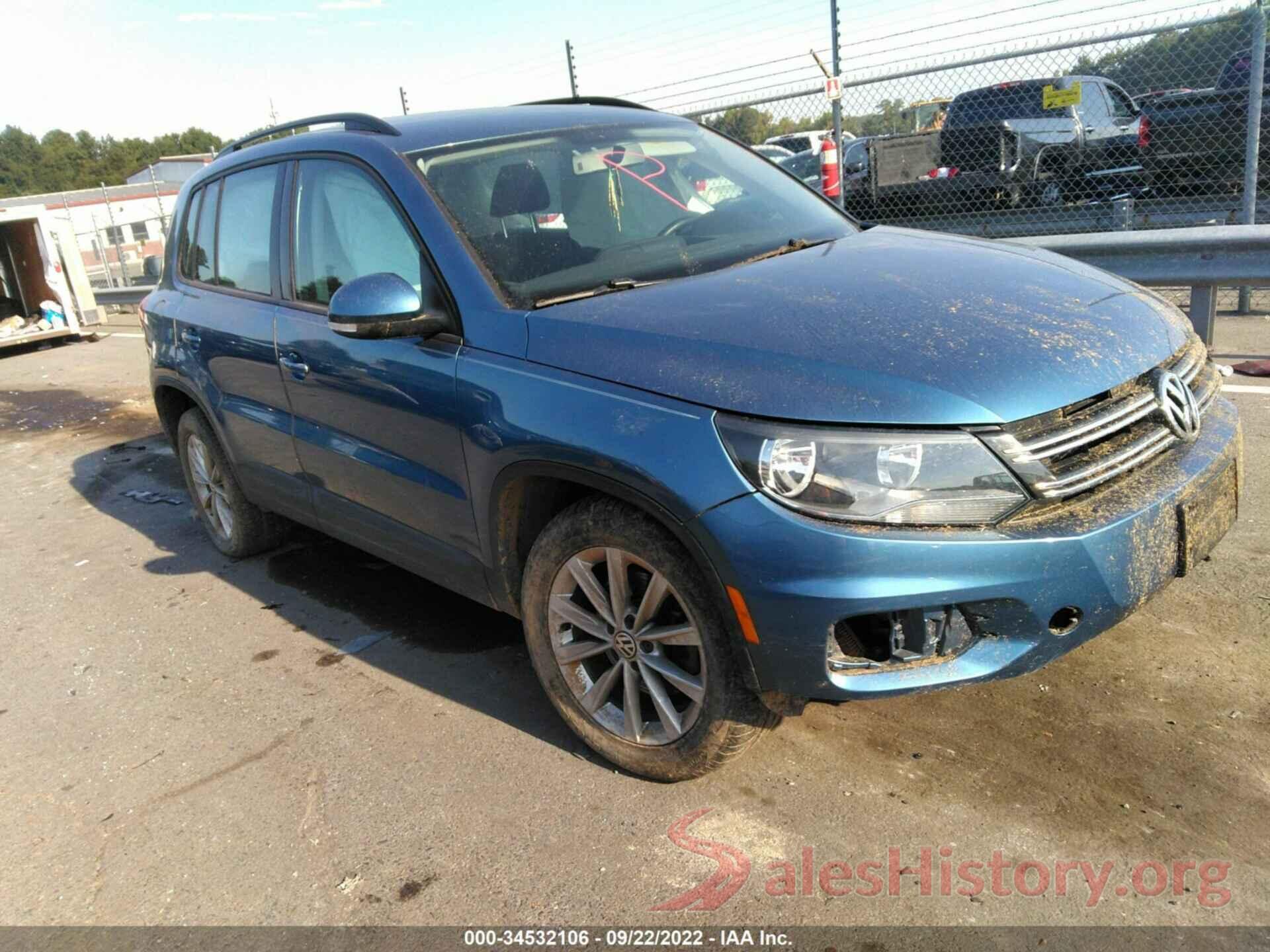 WVGBV7AX4HK045789 2017 VOLKSWAGEN TIGUAN