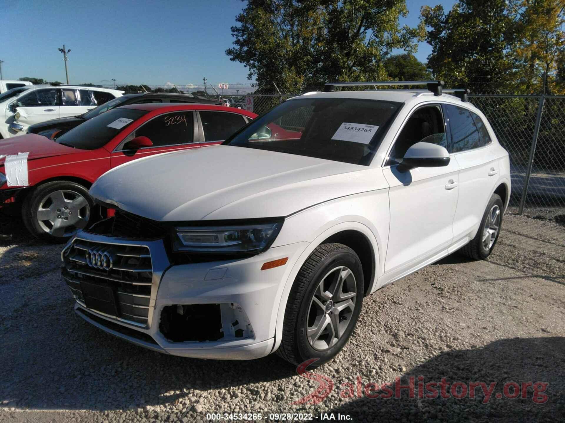 WA1ANAFY5K2130172 2019 AUDI Q5