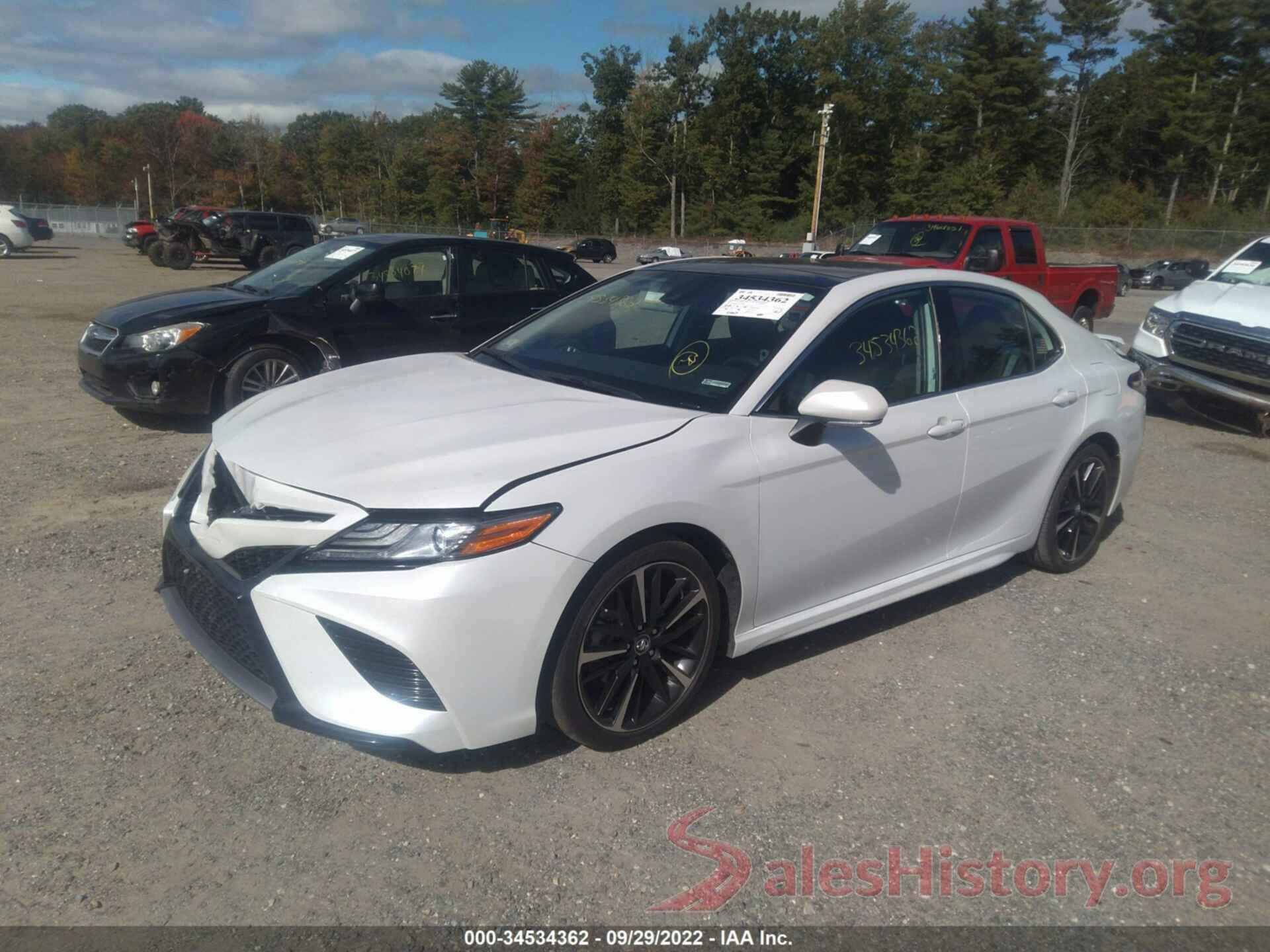 4T1B61HK5KU741450 2019 TOYOTA CAMRY