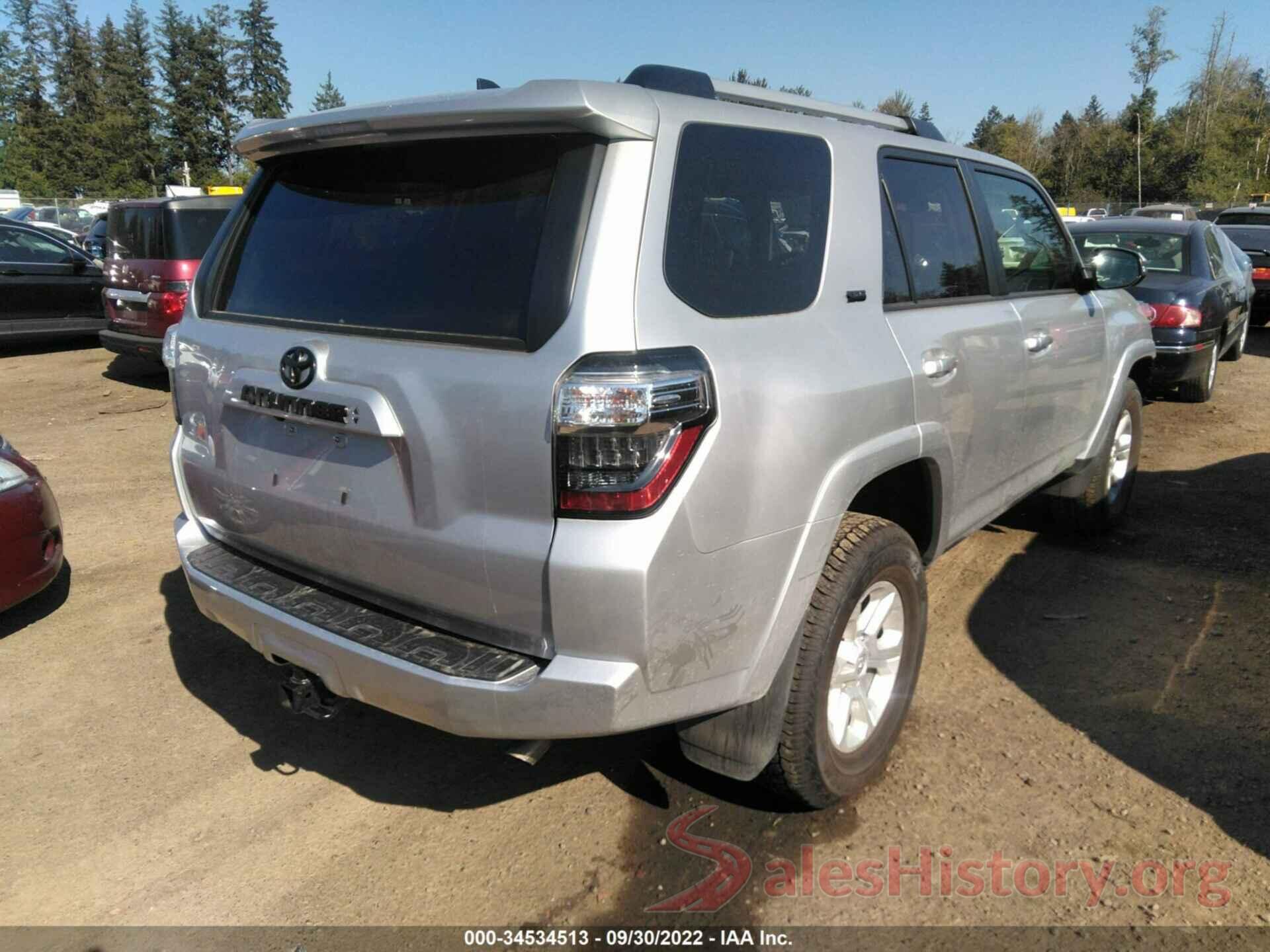 JTENU5JRXN6081268 2022 TOYOTA 4RUNNER