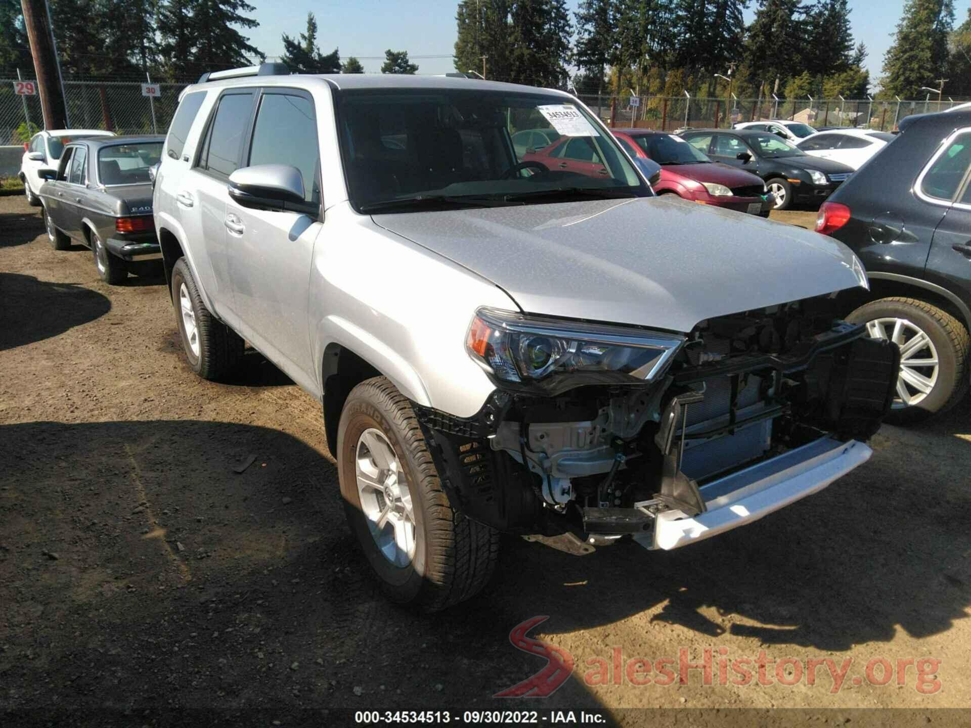 JTENU5JRXN6081268 2022 TOYOTA 4RUNNER