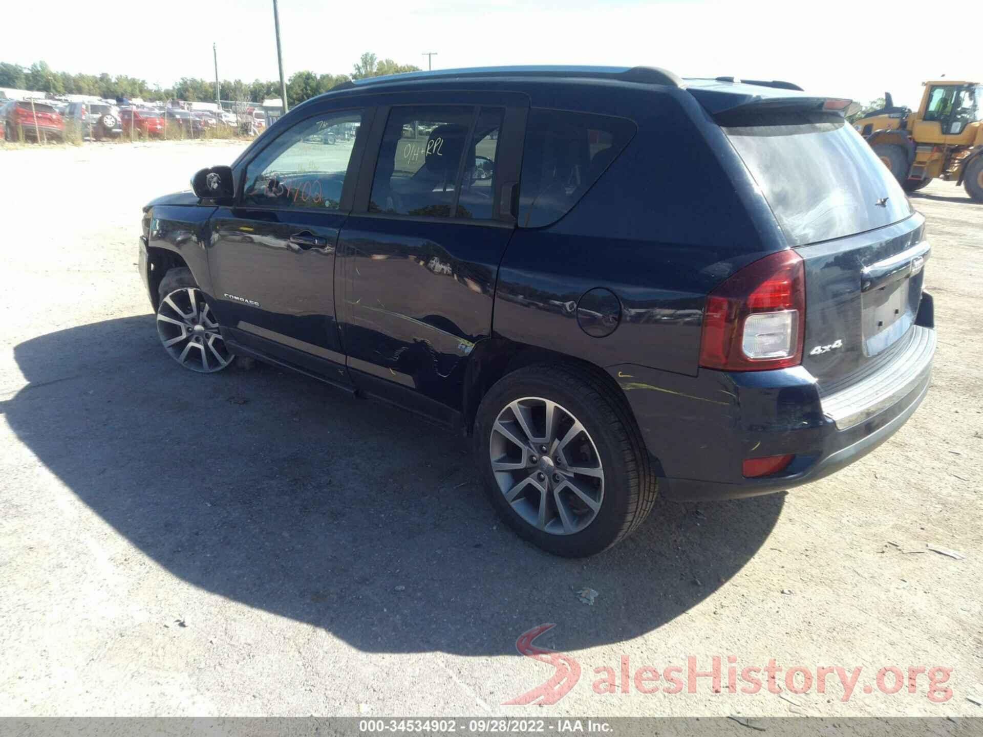 1C4NJDEB7GD772616 2016 JEEP COMPASS