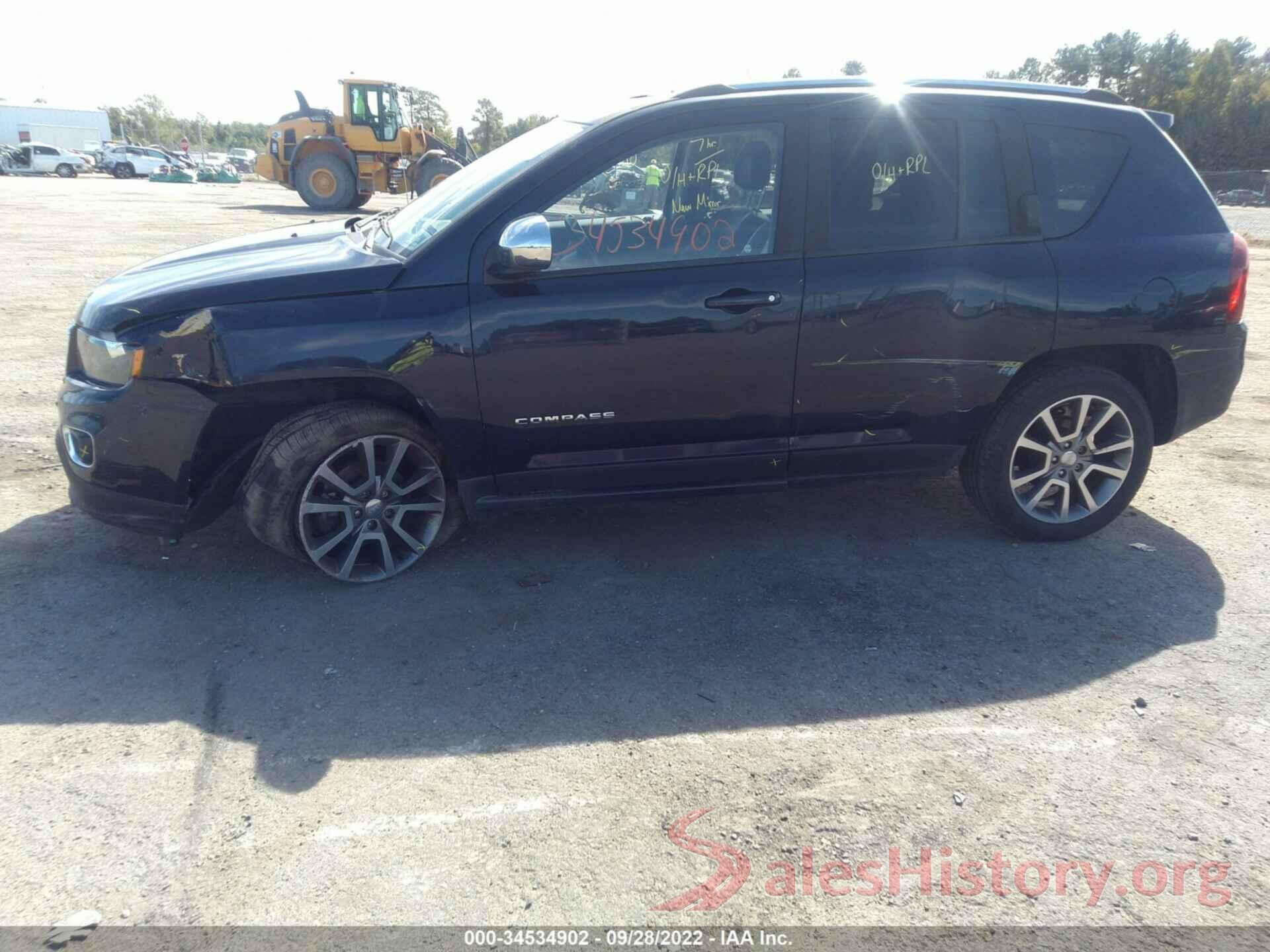 1C4NJDEB7GD772616 2016 JEEP COMPASS