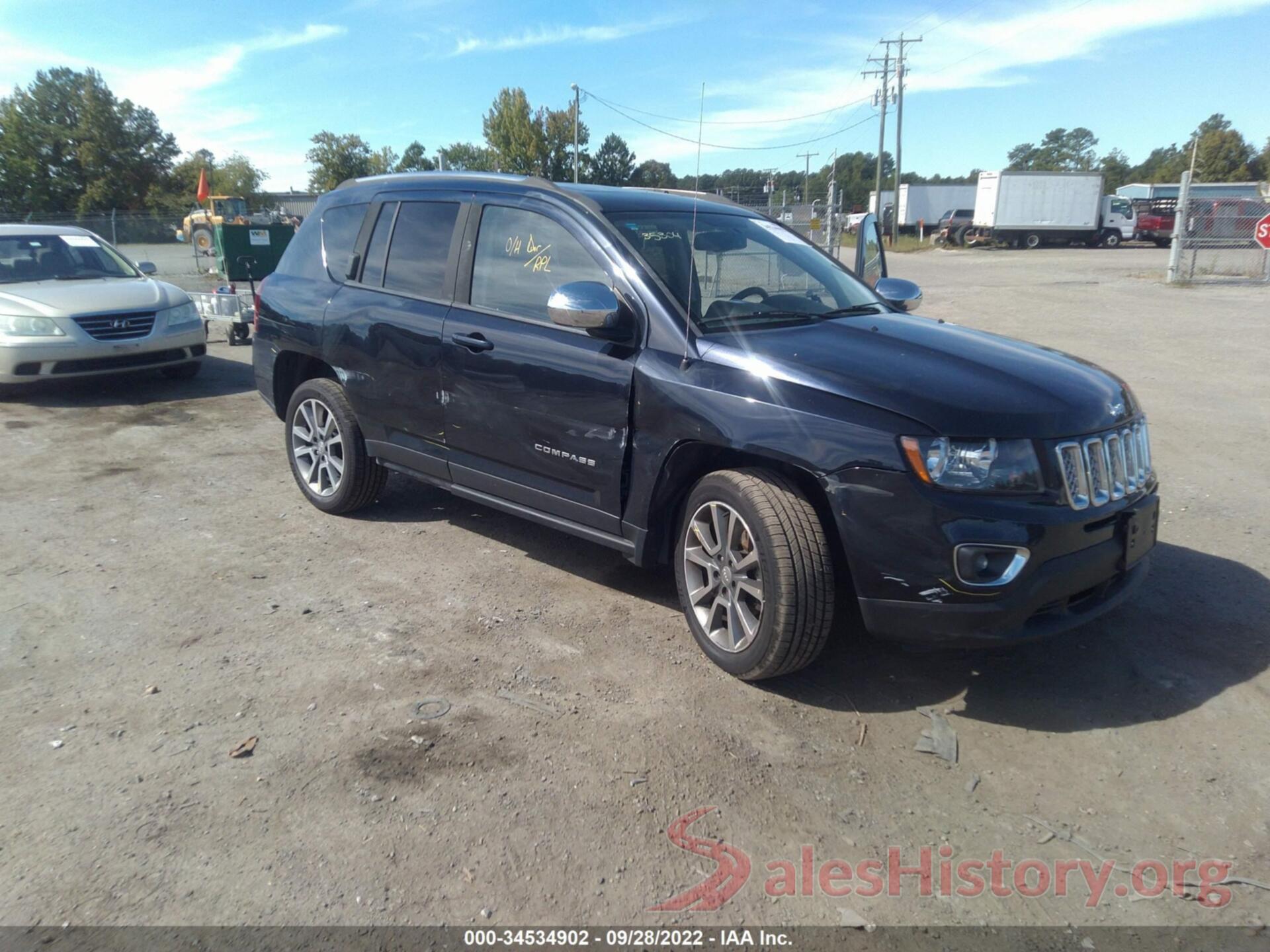 1C4NJDEB7GD772616 2016 JEEP COMPASS