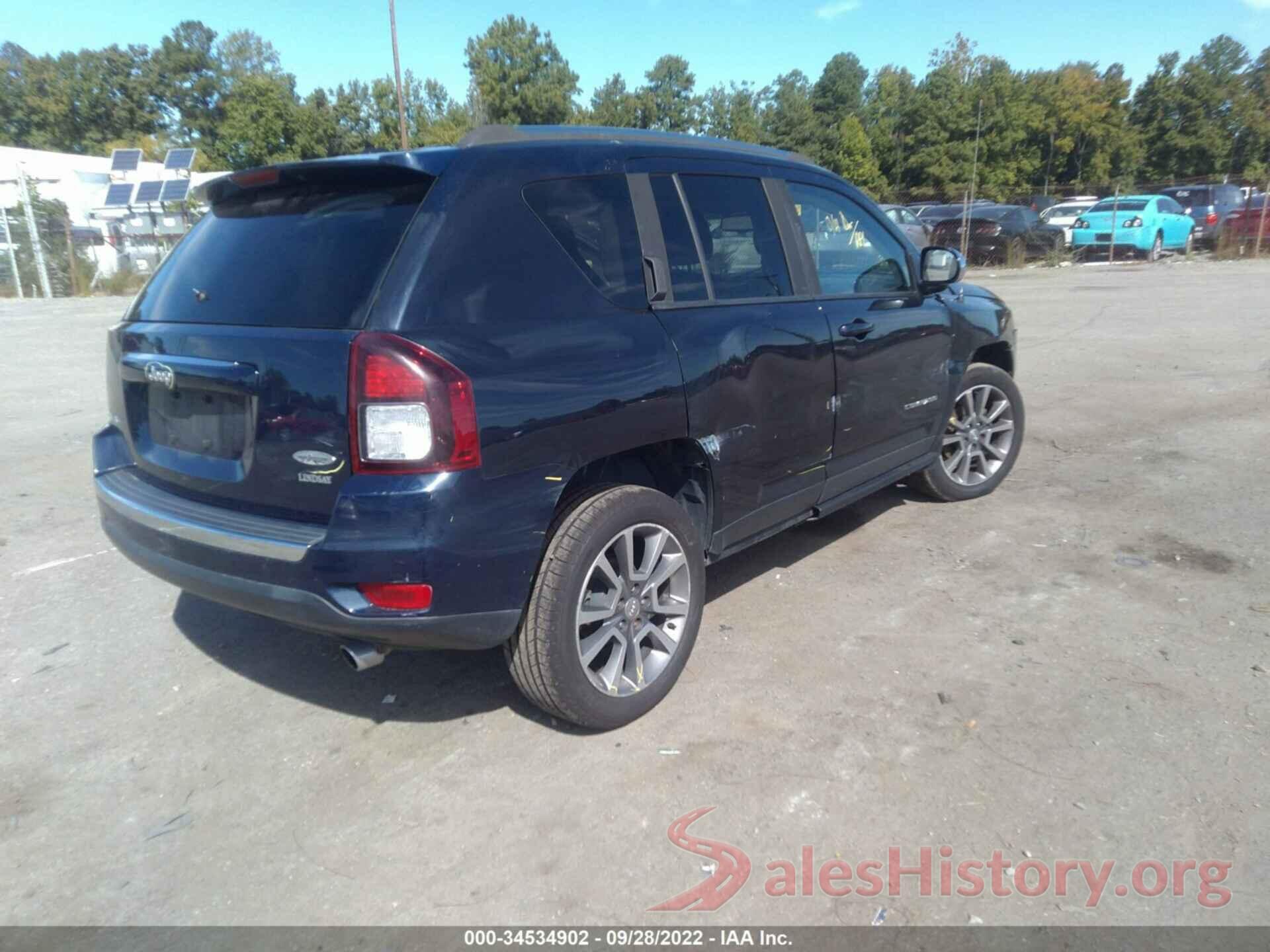 1C4NJDEB7GD772616 2016 JEEP COMPASS