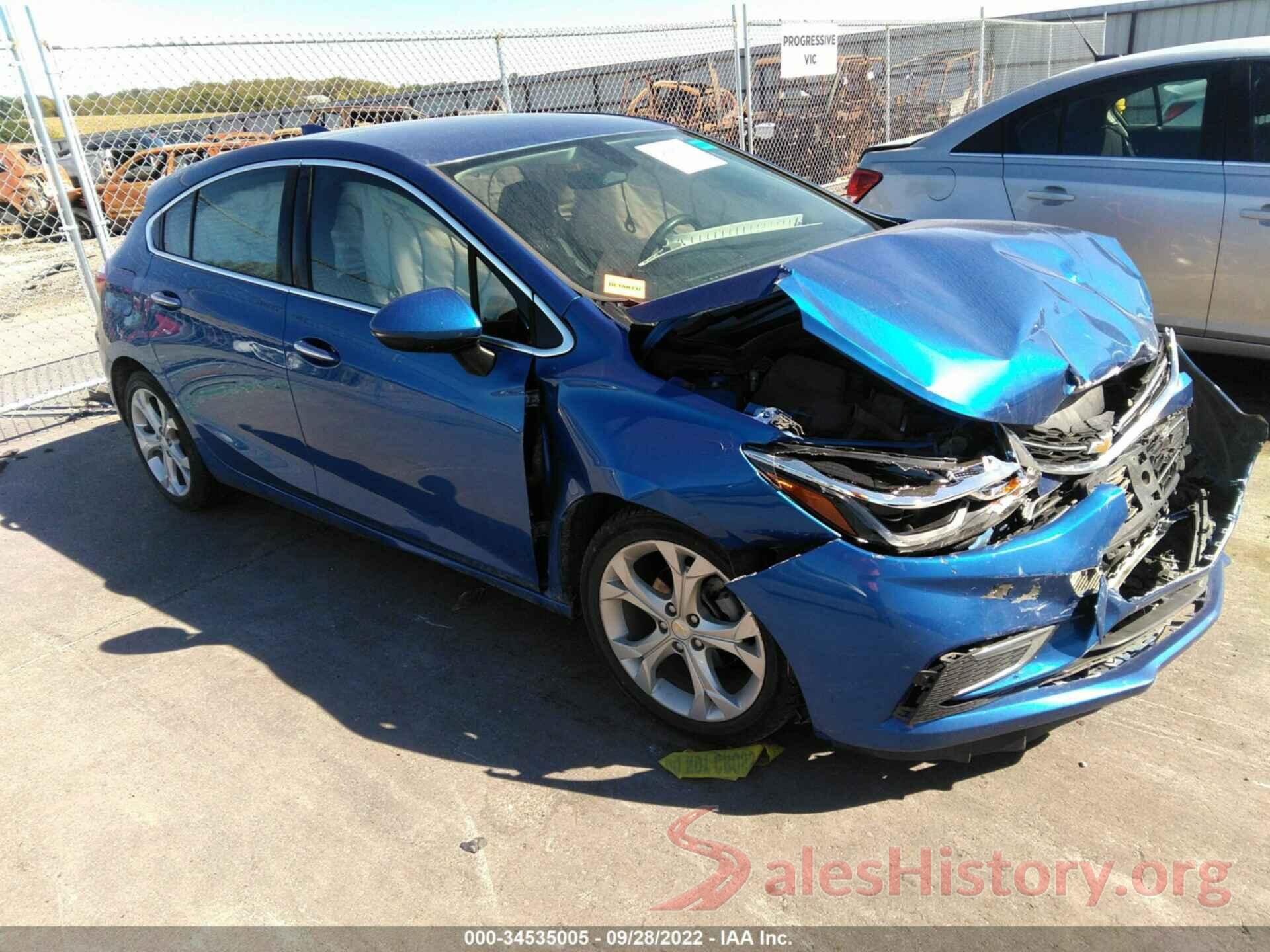 3G1BF6SM3HS607646 2017 CHEVROLET CRUZE