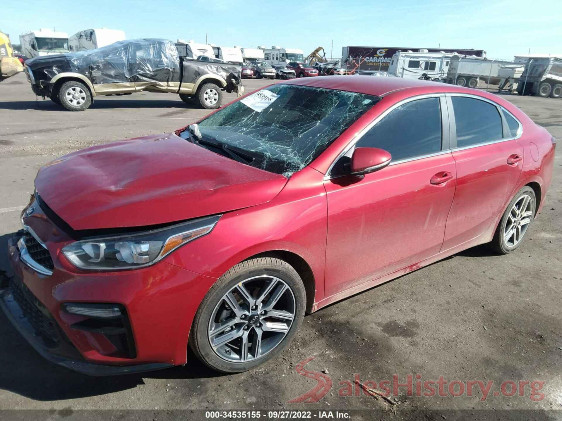 3KPF54AD8LE217425 2020 KIA FORTE