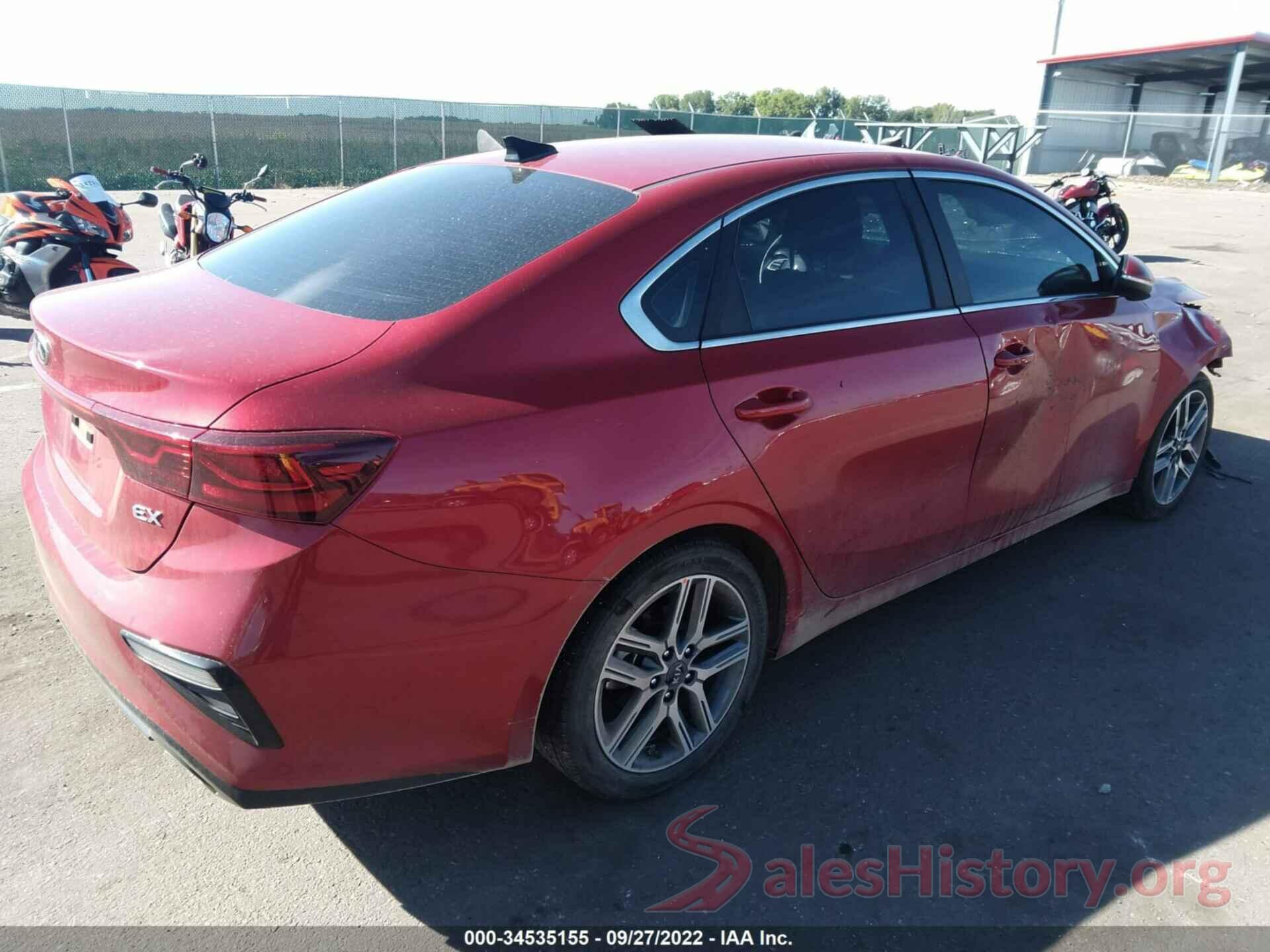 3KPF54AD8LE217425 2020 KIA FORTE