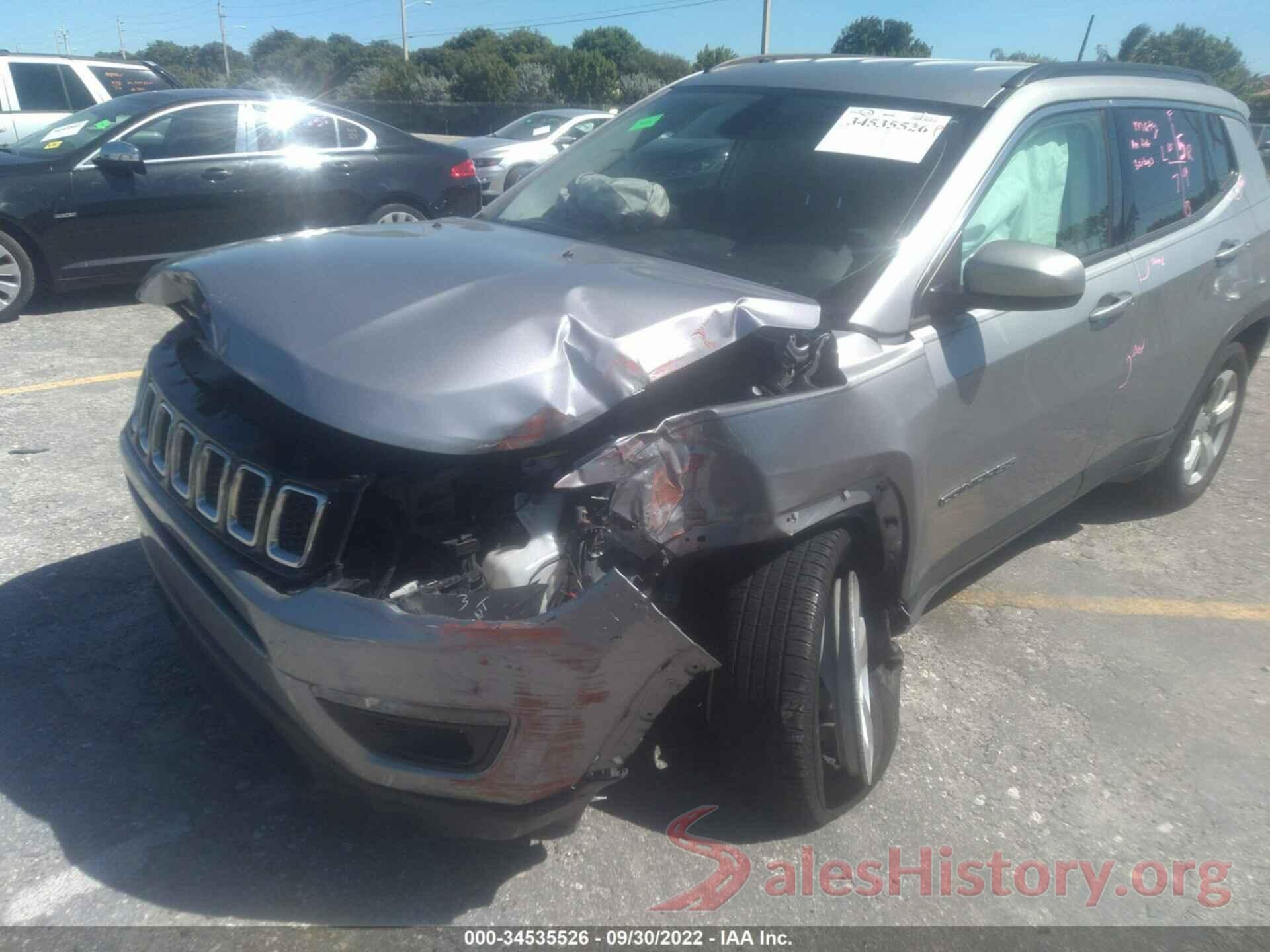 3C4NJDBB3JT185500 2018 JEEP COMPASS