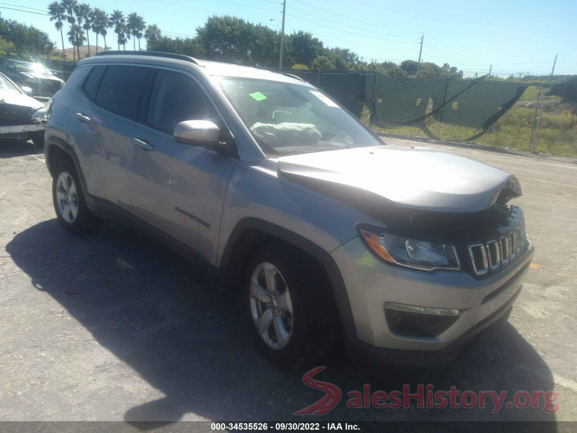 3C4NJDBB3JT185500 2018 JEEP COMPASS