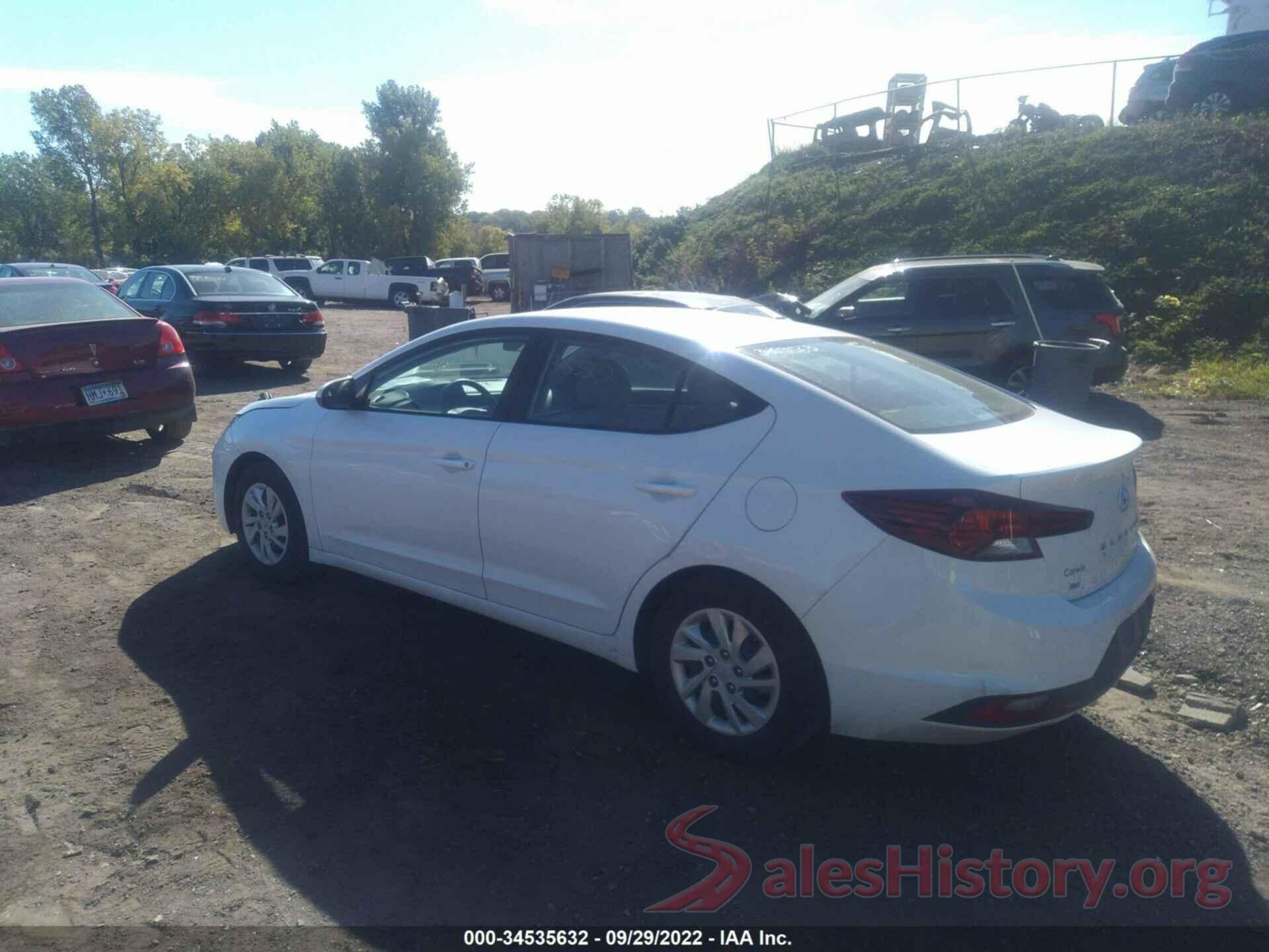 5NPD74LF5KH485617 2019 HYUNDAI ELANTRA