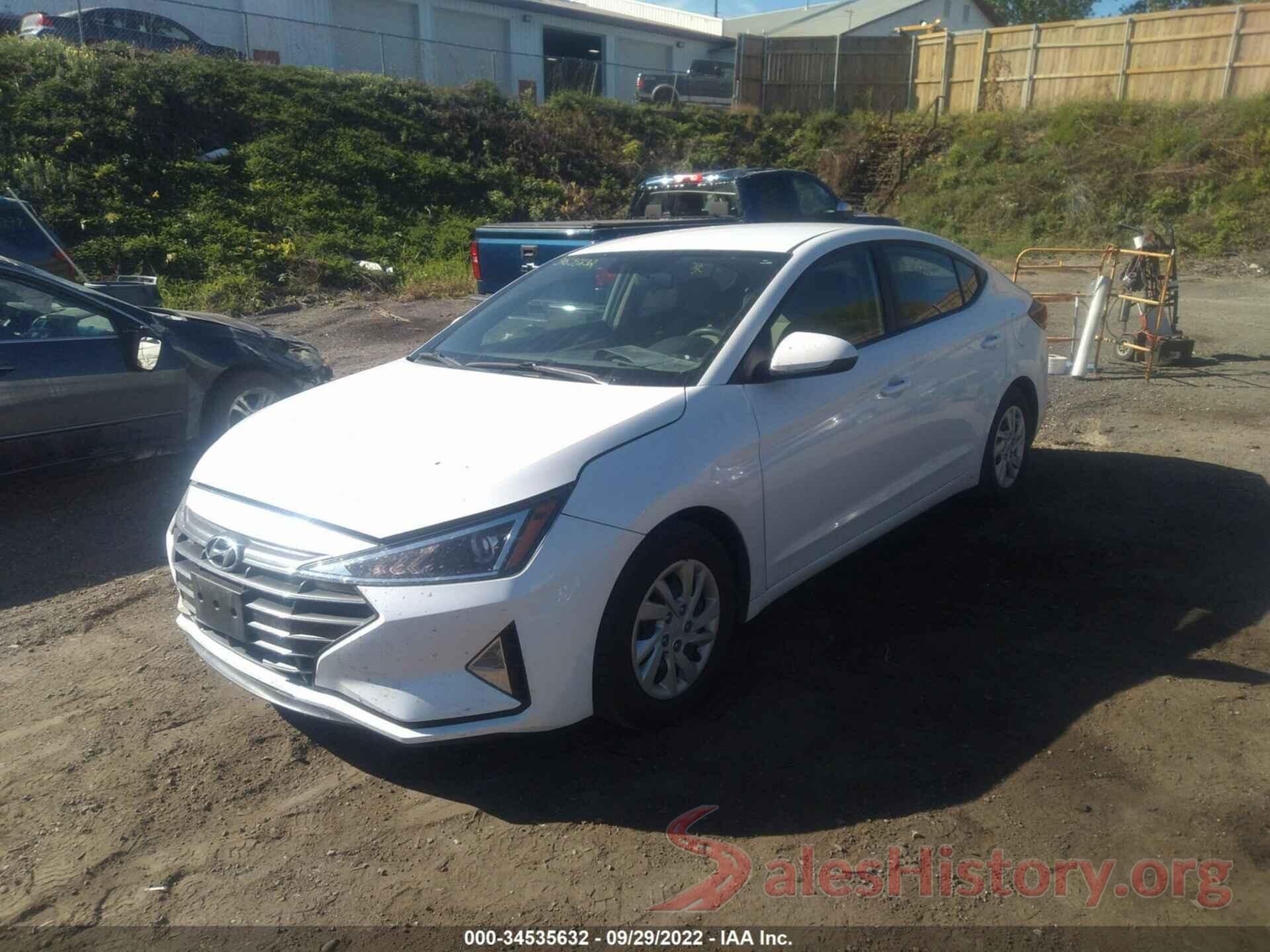 5NPD74LF5KH485617 2019 HYUNDAI ELANTRA