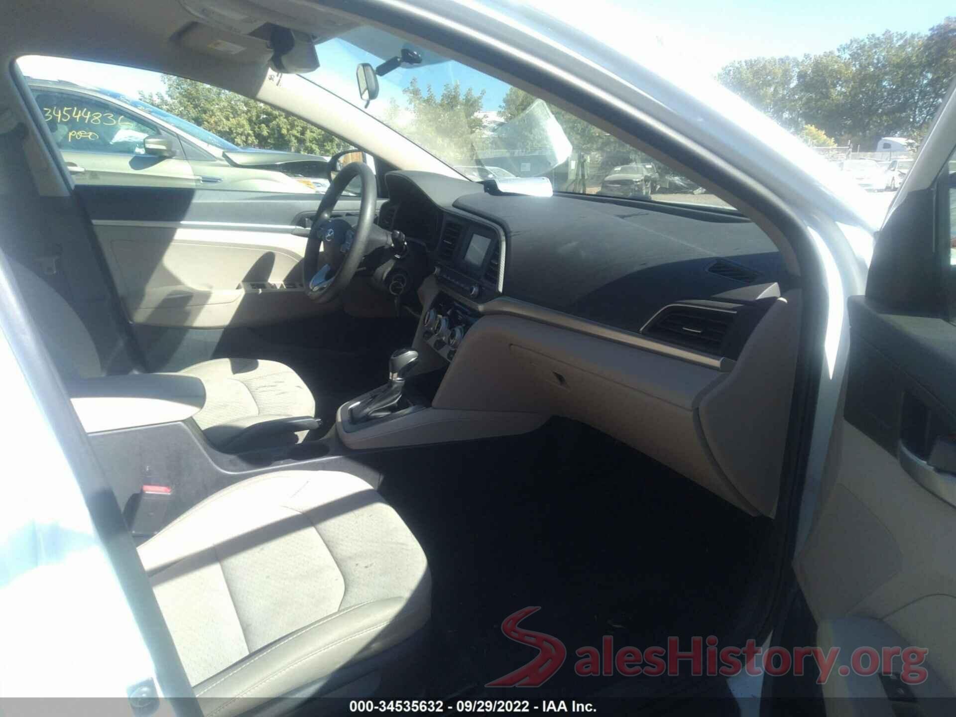 5NPD74LF5KH485617 2019 HYUNDAI ELANTRA