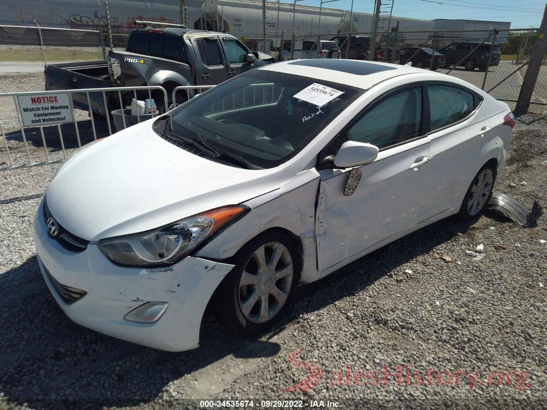 5NPDH4AE5DH409244 2013 HYUNDAI ELANTRA