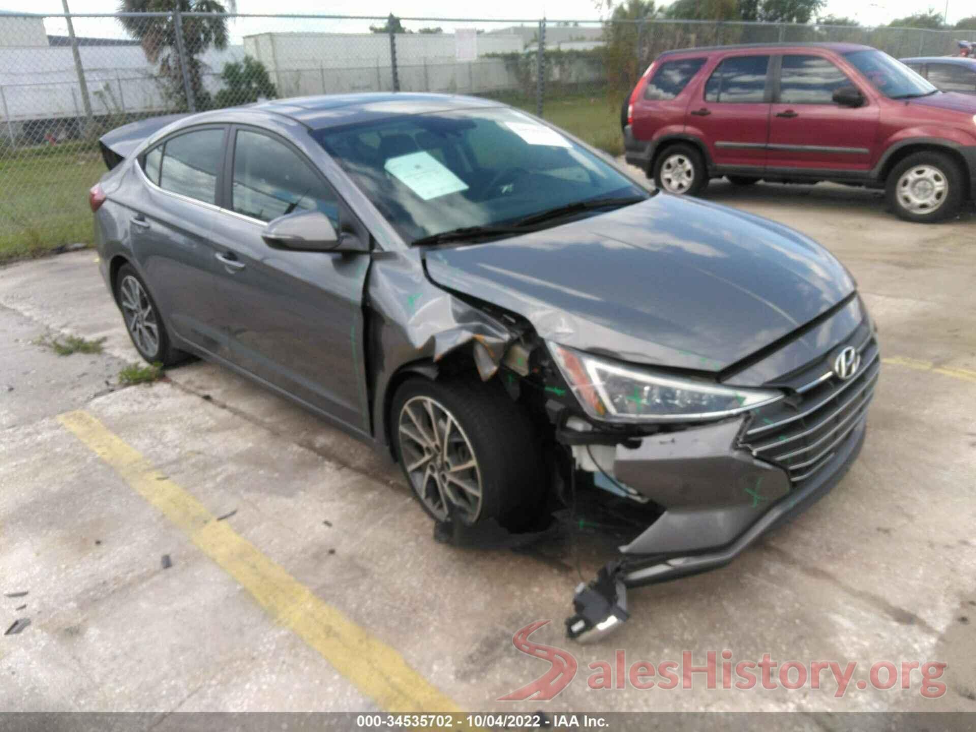 5NPD84LF6KH447410 2019 HYUNDAI ELANTRA