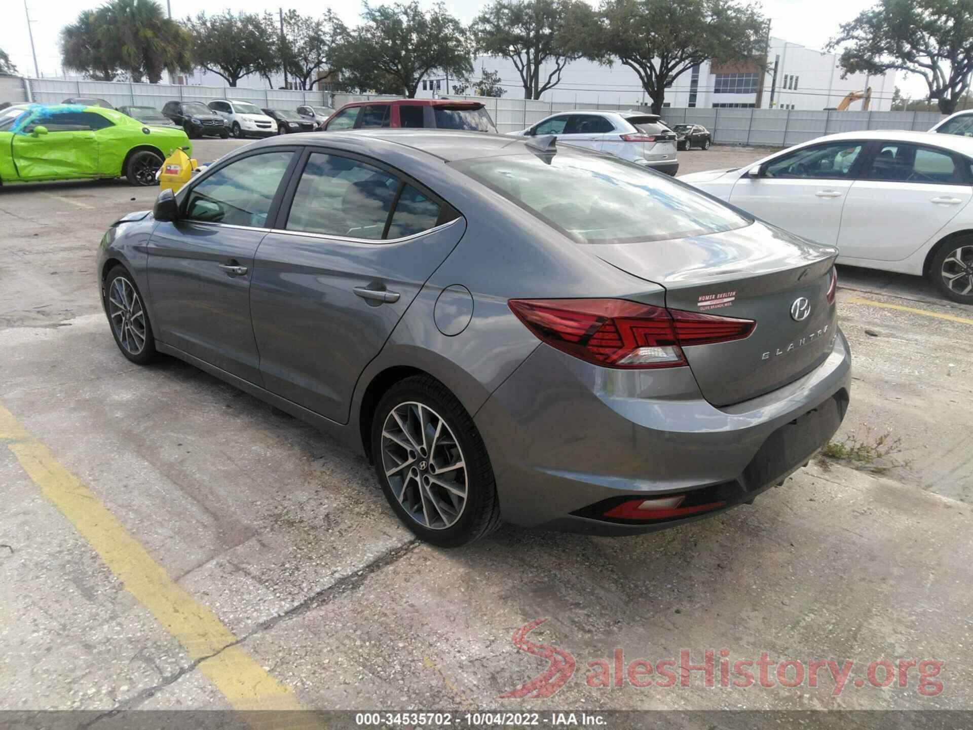 5NPD84LF6KH447410 2019 HYUNDAI ELANTRA