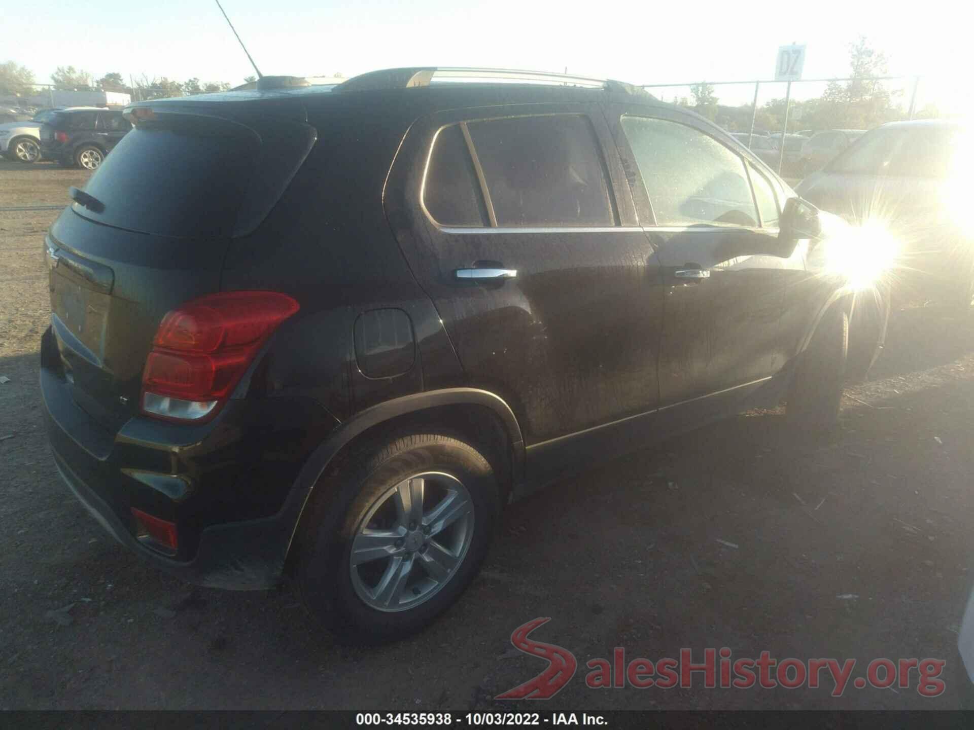 KL7CJPSB7KB854750 2019 CHEVROLET TRAX