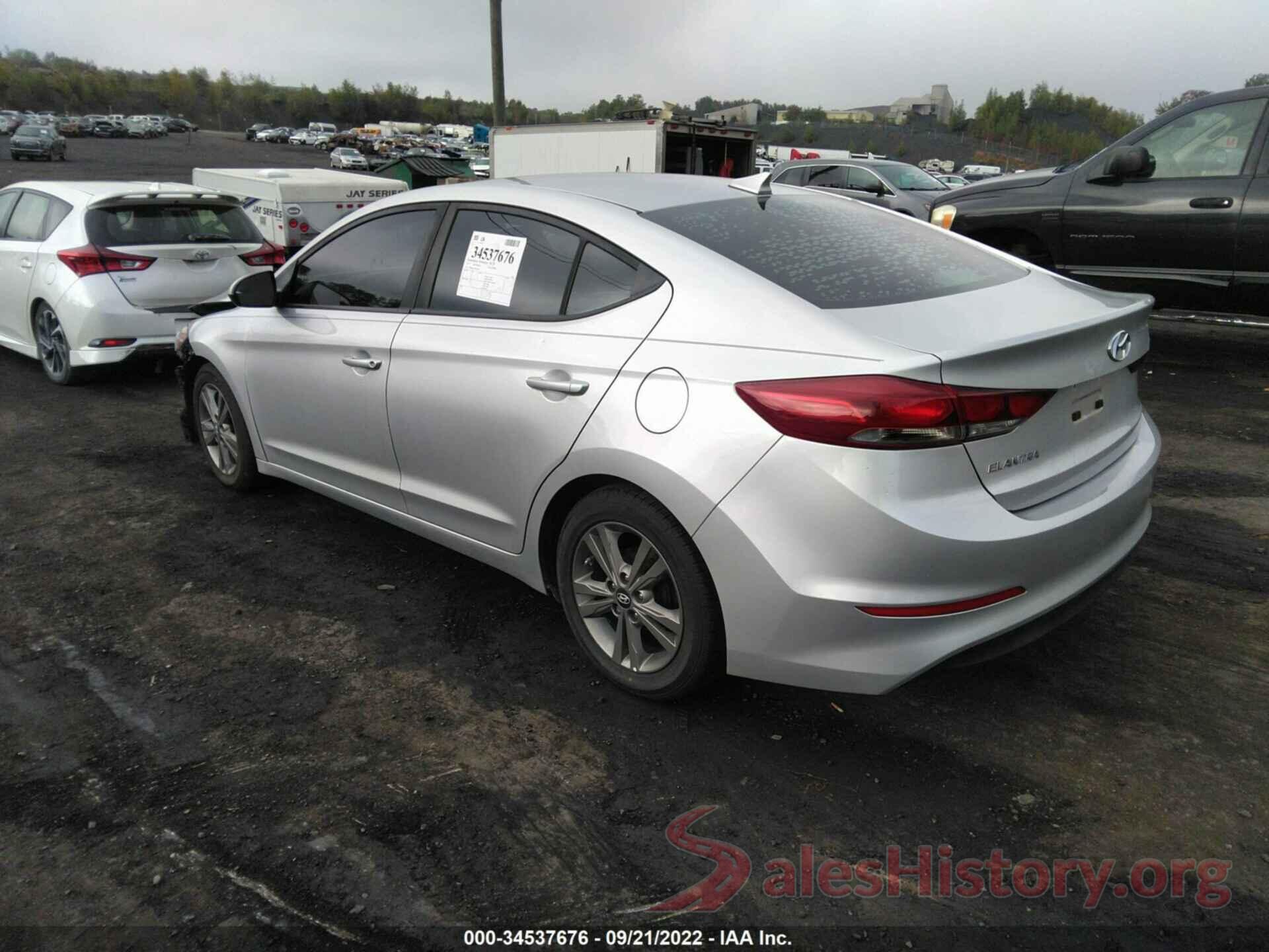 5NPD84LF0HH191399 2017 HYUNDAI ELANTRA