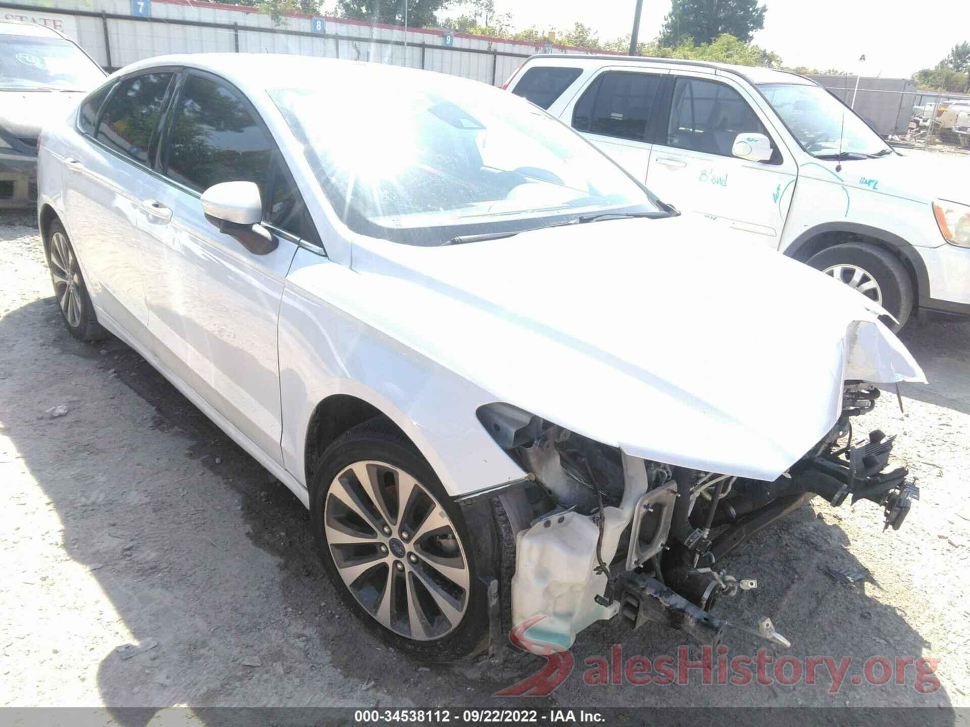 3FA6P0T92KR224007 2019 FORD FUSION