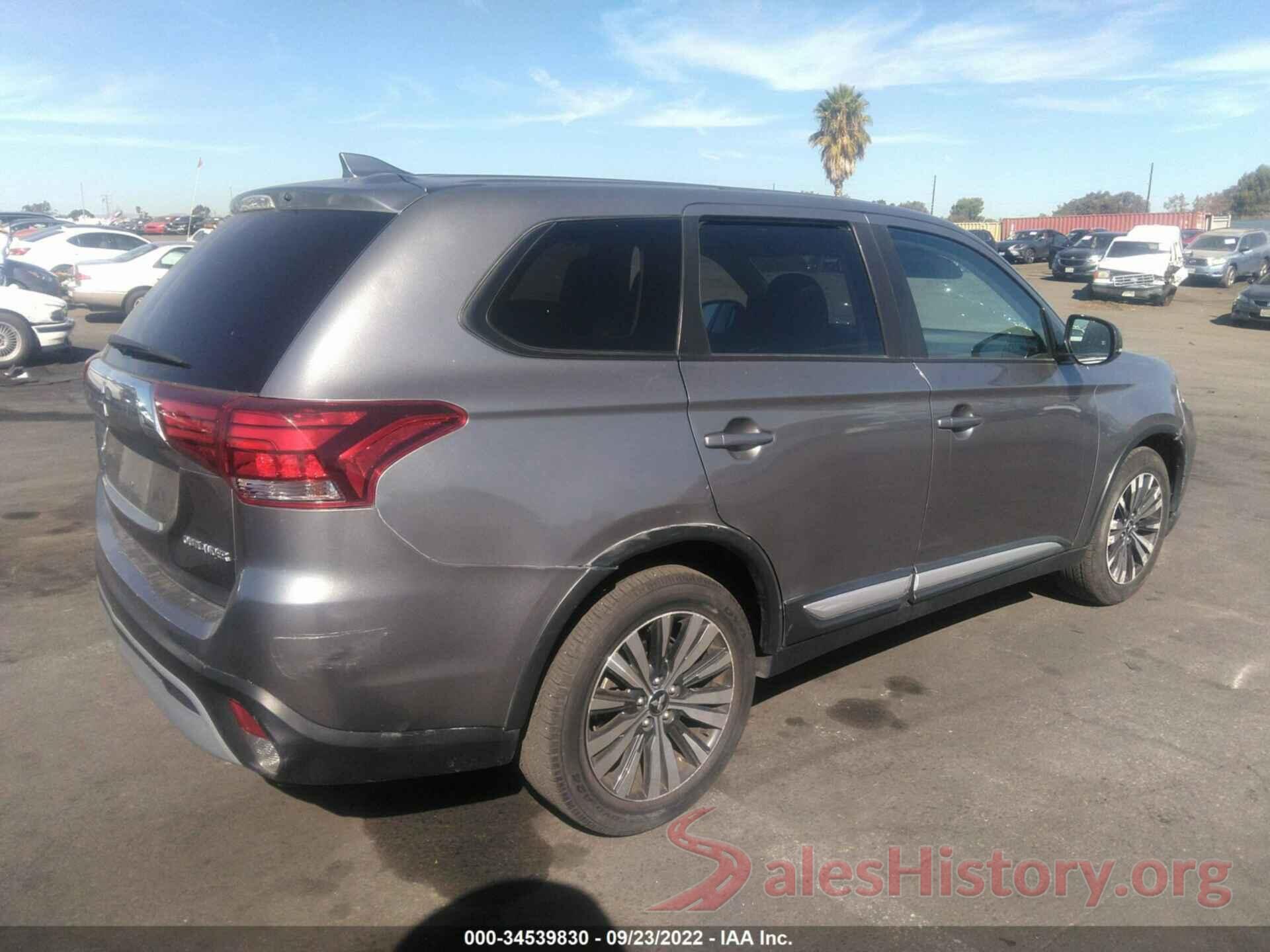 JA4AD2A37KZ052439 2019 MITSUBISHI OUTLANDER