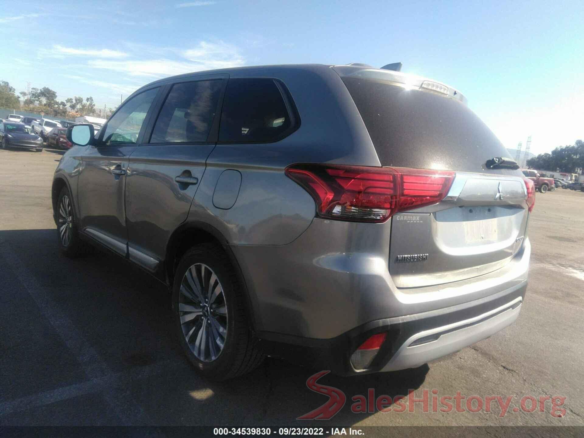 JA4AD2A37KZ052439 2019 MITSUBISHI OUTLANDER