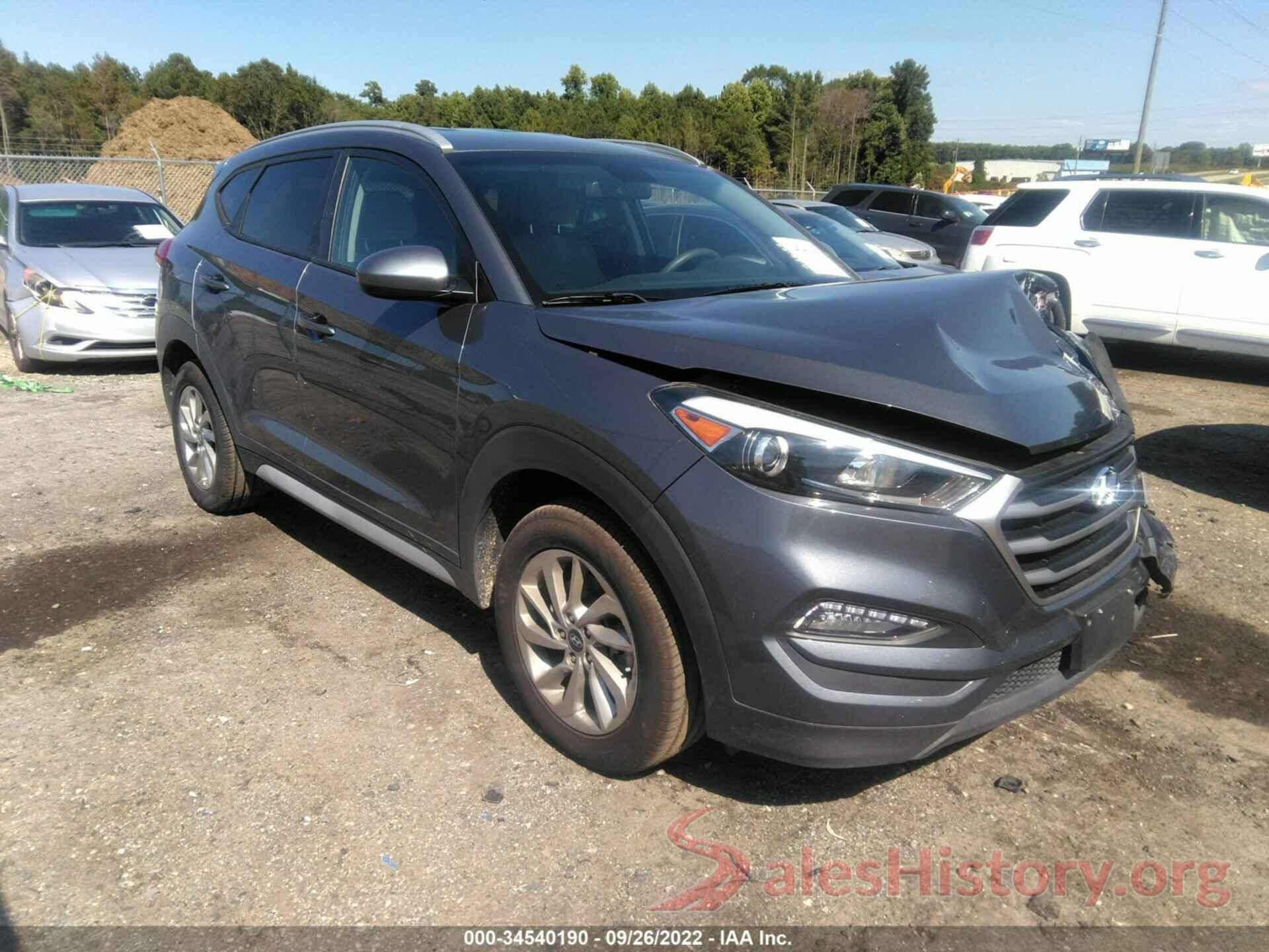 KM8J3CA44JU734662 2018 HYUNDAI TUCSON