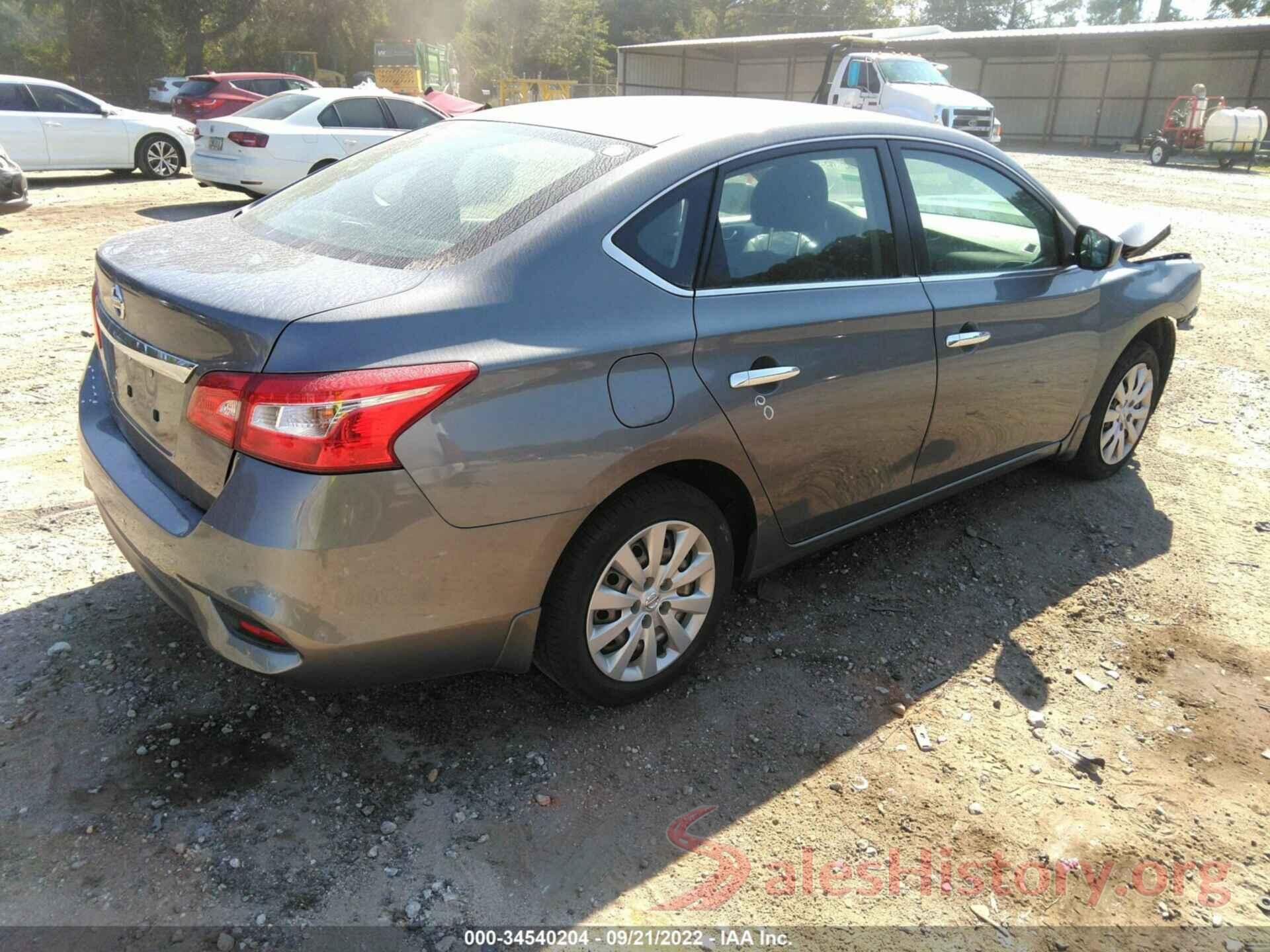 3N1AB7AP1HY342385 2017 NISSAN SENTRA