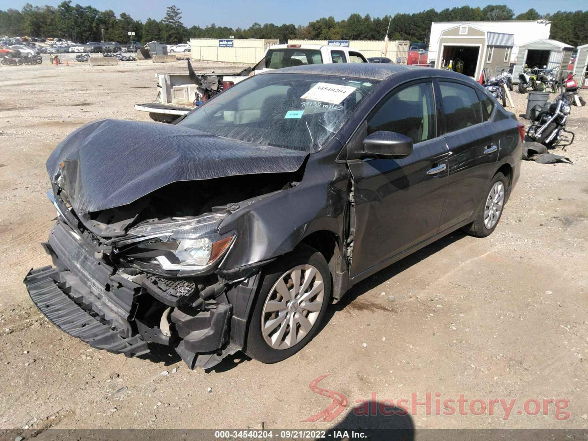 3N1AB7AP1HY342385 2017 NISSAN SENTRA