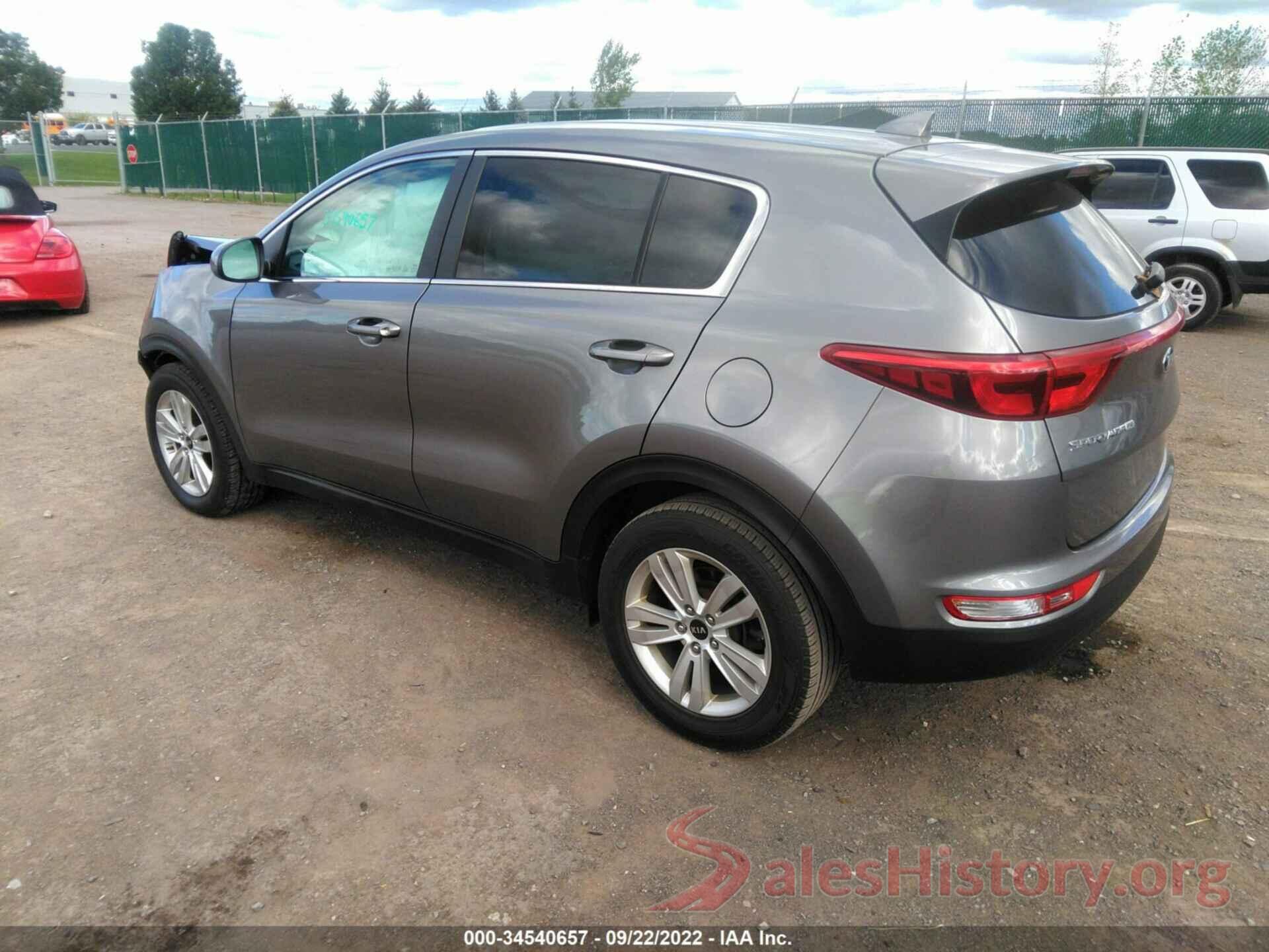 KNDPM3AC7K7503399 2019 KIA SPORTAGE