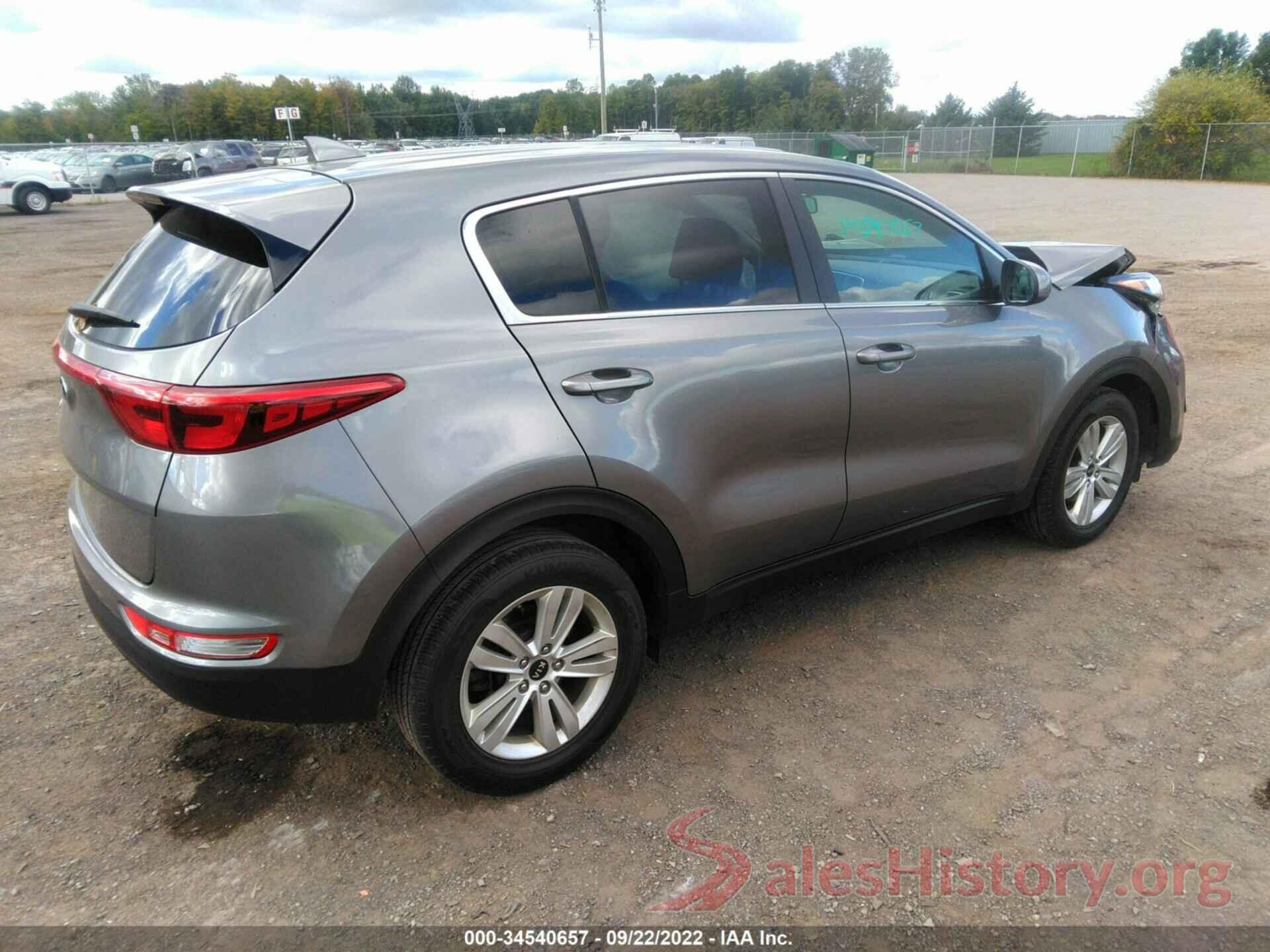 KNDPM3AC7K7503399 2019 KIA SPORTAGE