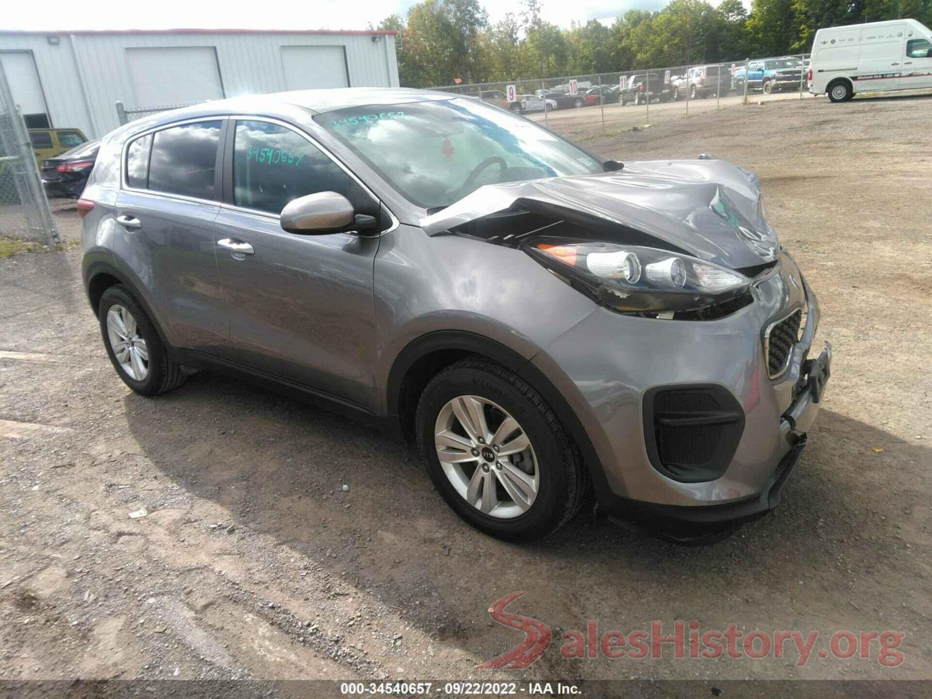 KNDPM3AC7K7503399 2019 KIA SPORTAGE