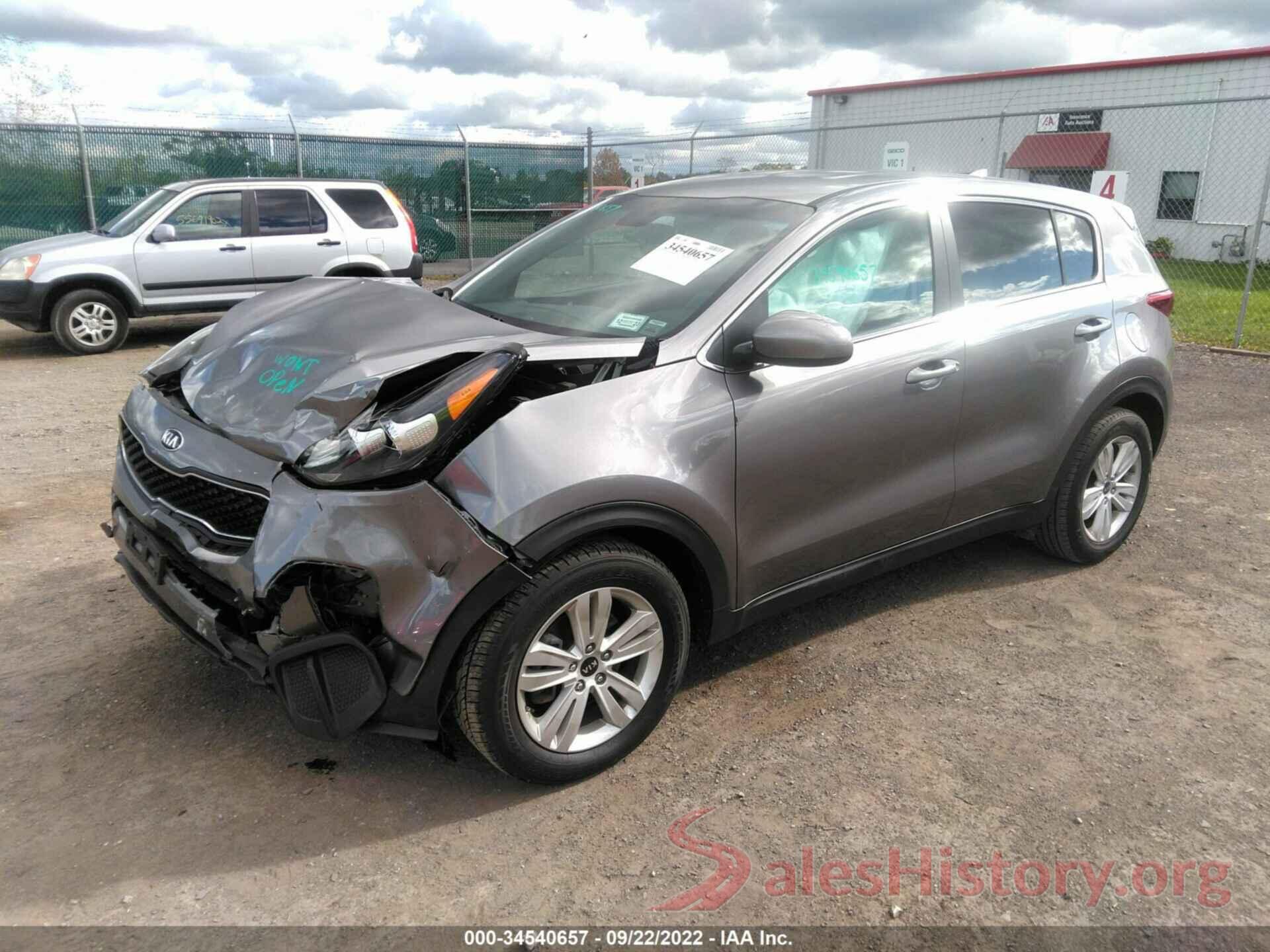 KNDPM3AC7K7503399 2019 KIA SPORTAGE