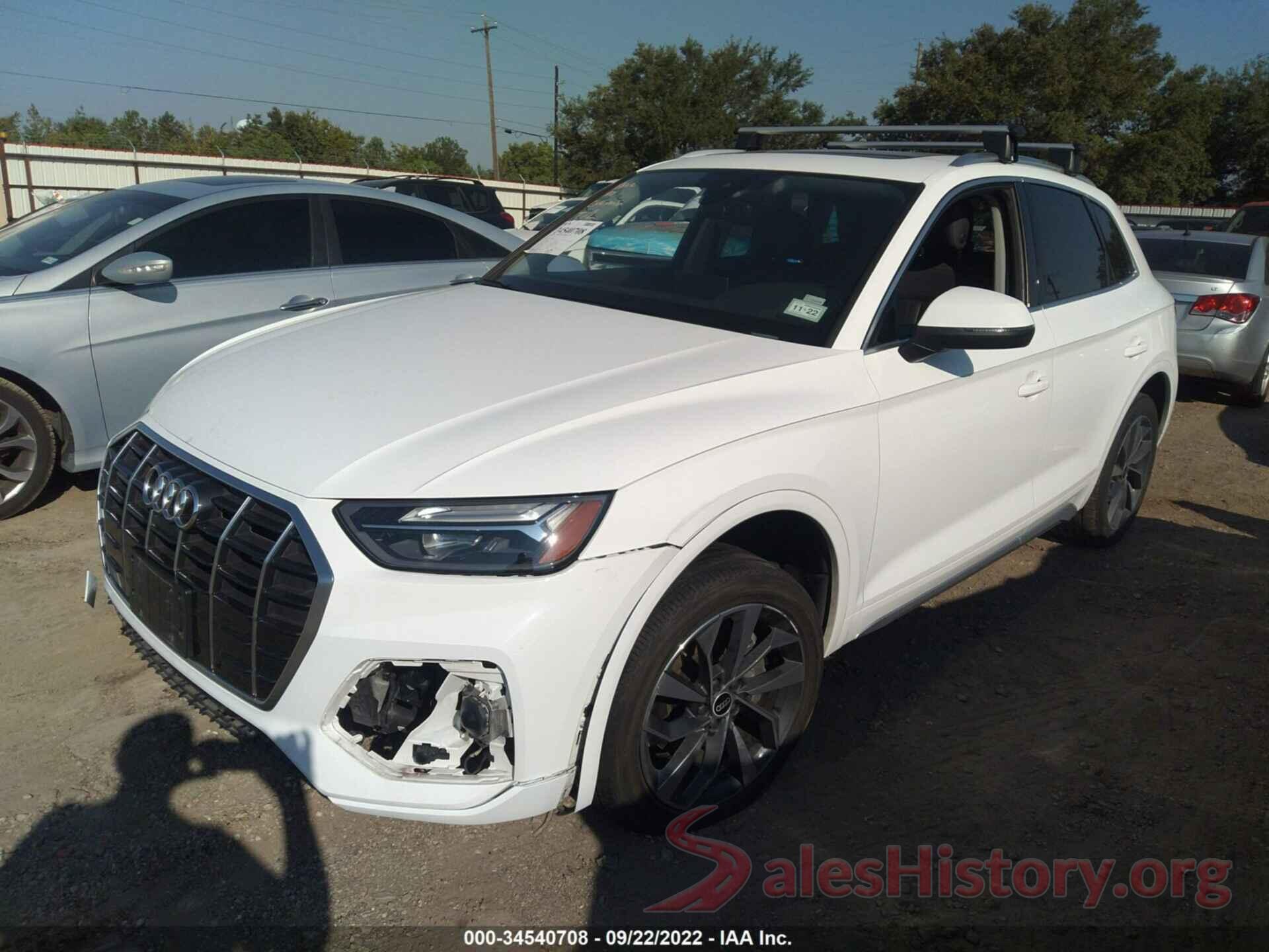 WA1BAAFYXM2020852 2021 AUDI Q5